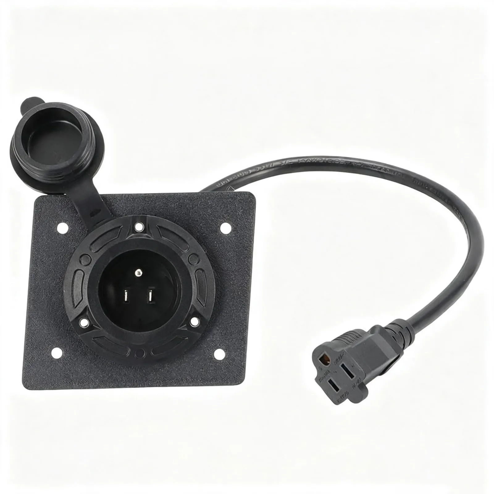 UCCKEYI E-Z-GO Charger Port Cover Plate Adapter image 4