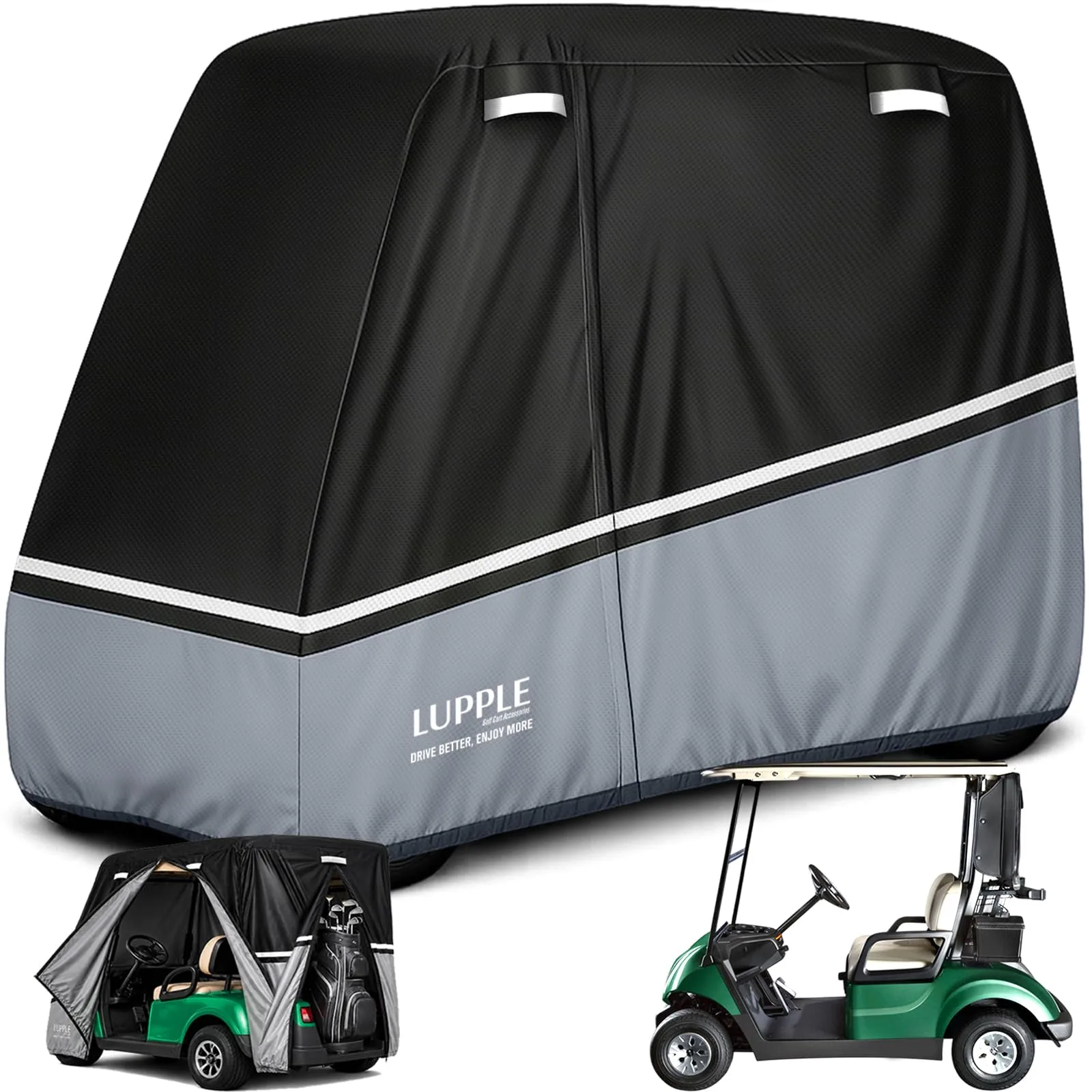 LUPPLE YQ-Cover-2M 2-Seat Golf Cart Cover