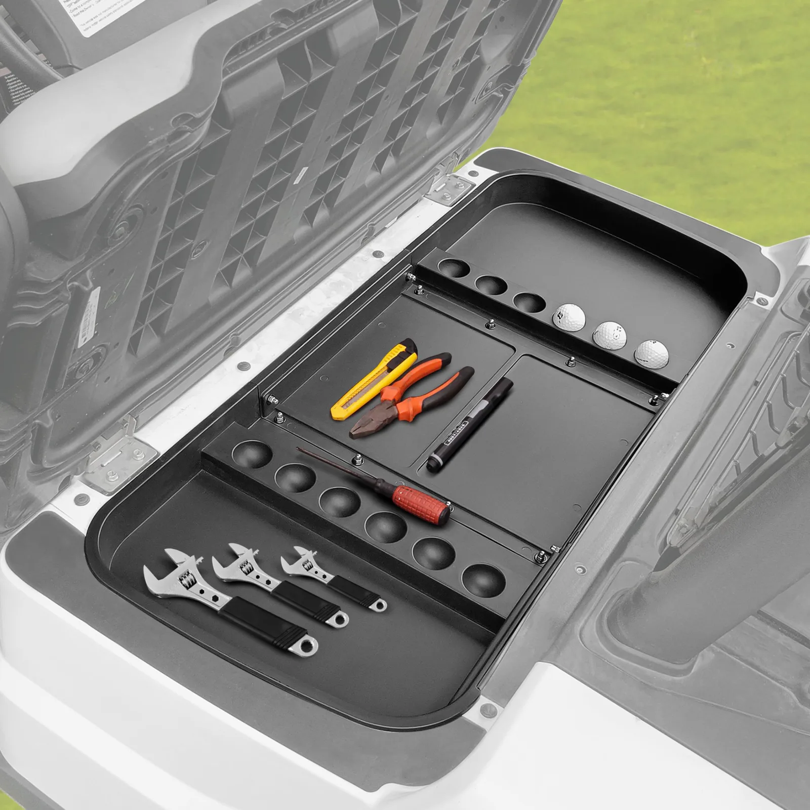 KAKABAS Under-Seat Storage Tray for Yamaha G29 and Drive2 image 4