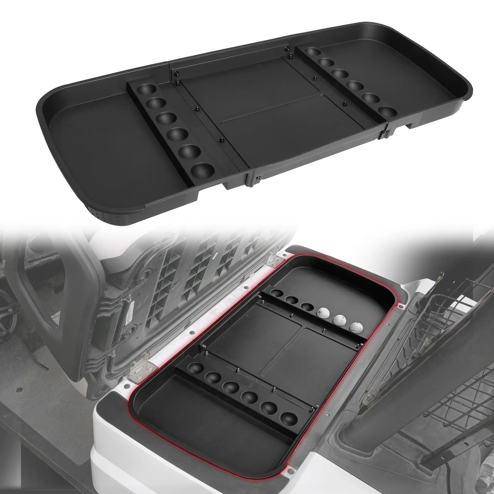 KAKABAS Under-Seat Storage Tray for Yamaha G29 and Drive2