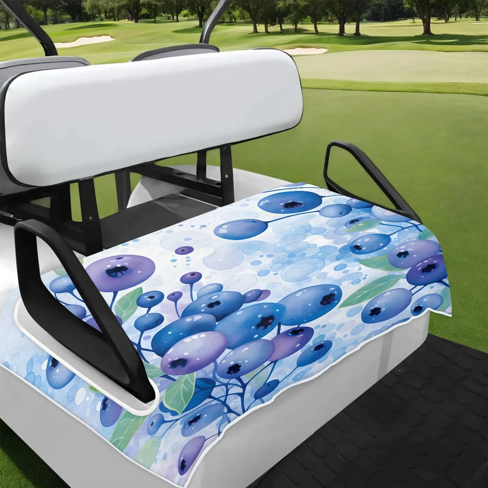 Tiveruda Golf Cart Seat Cover for Double Seats
