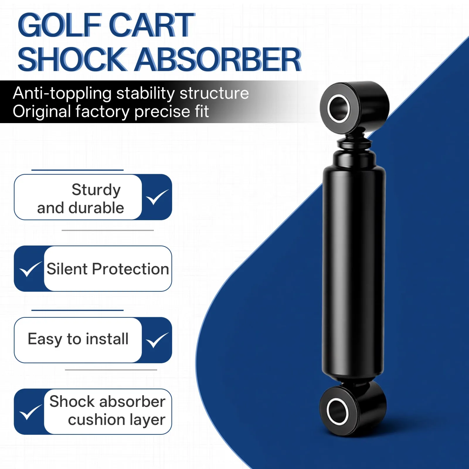 MIXOPOLY Front Shocks for Club Car Precedent, Onward & Tempo image 4