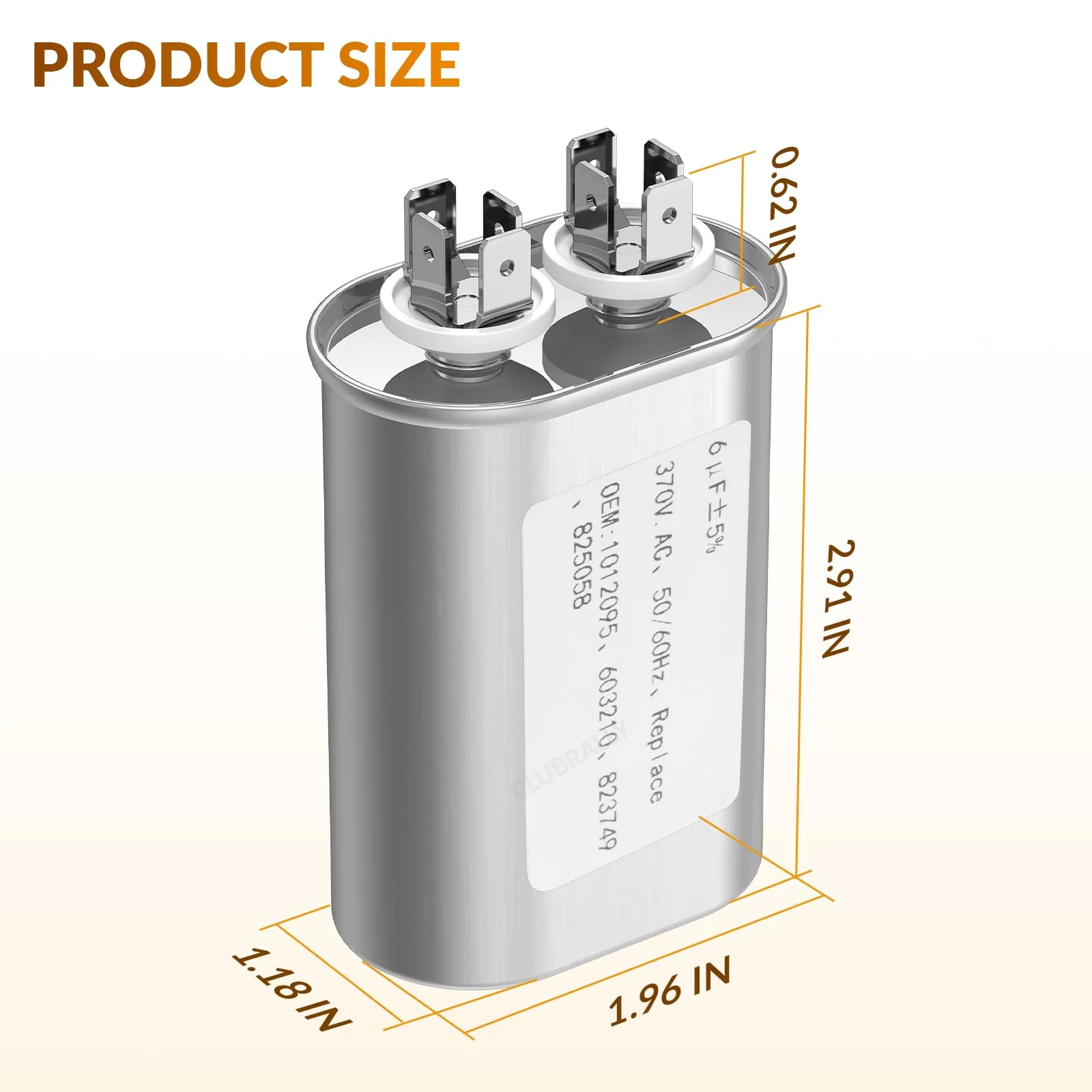 CLUBRALLY Golf Cart Charger Capacitor CB-169 image 4