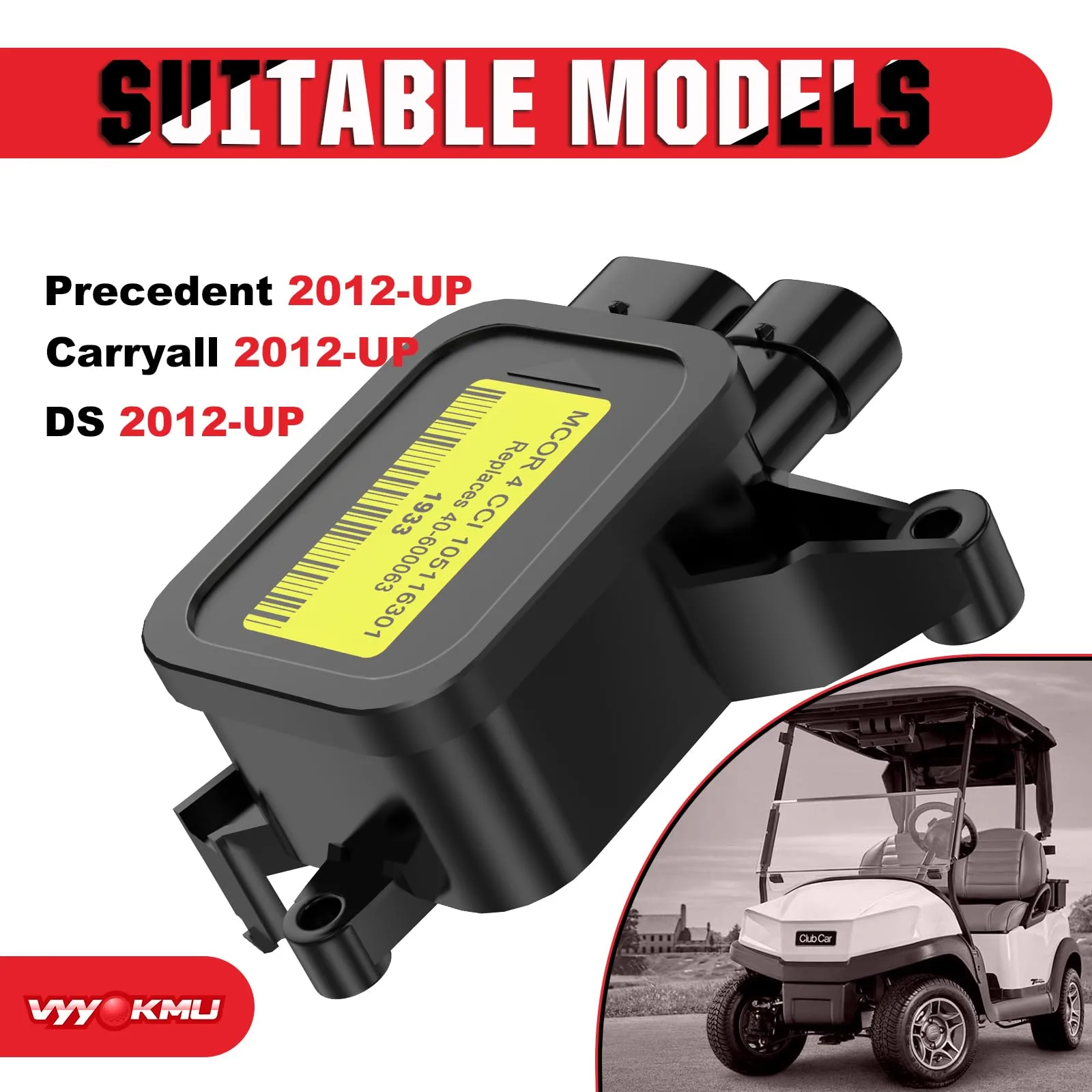 VYYOKMU MCOR 4 Throttle Potentiometer for Club Car image 2