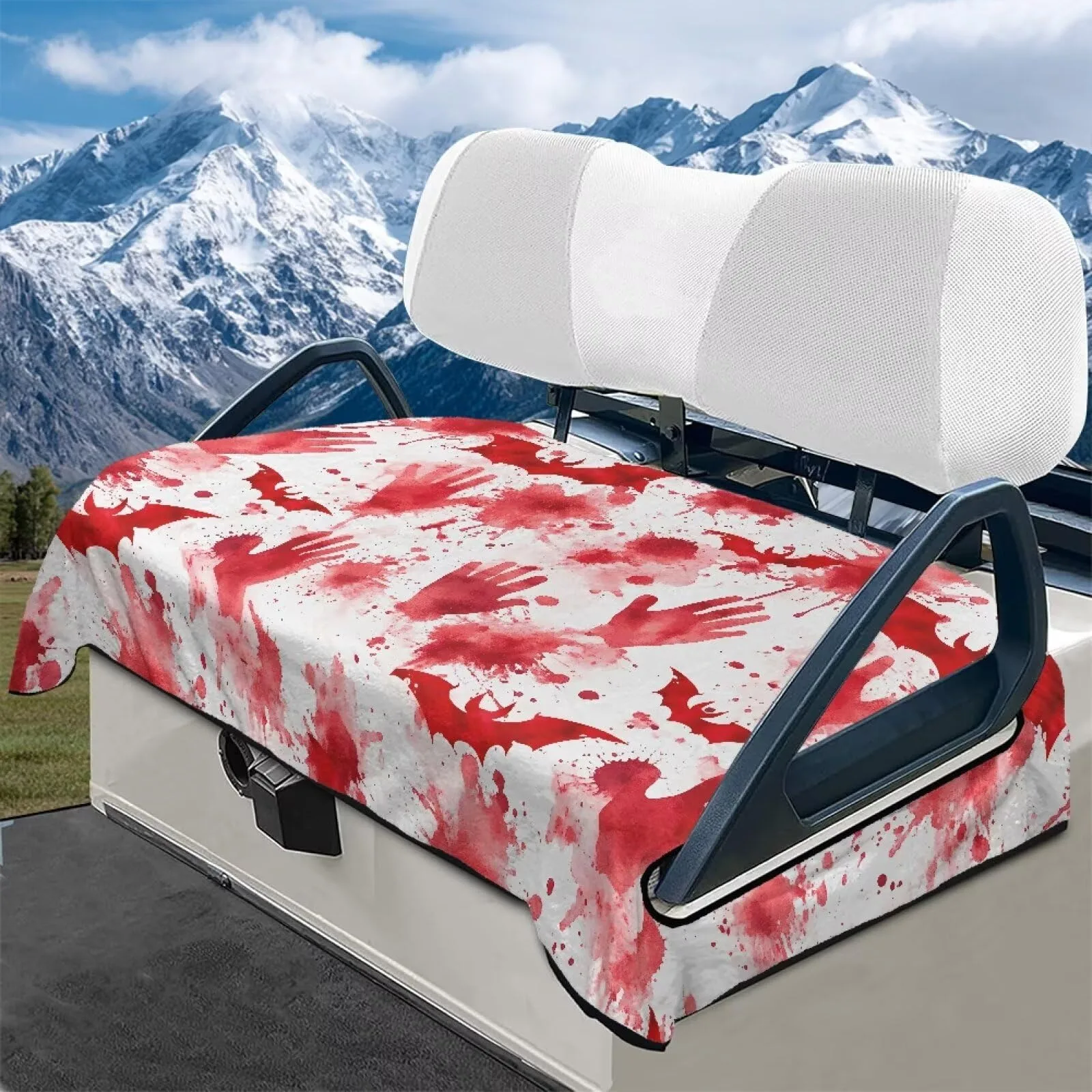 Darisoco Universal Golf Cart Seat Cover 52 x 32 in