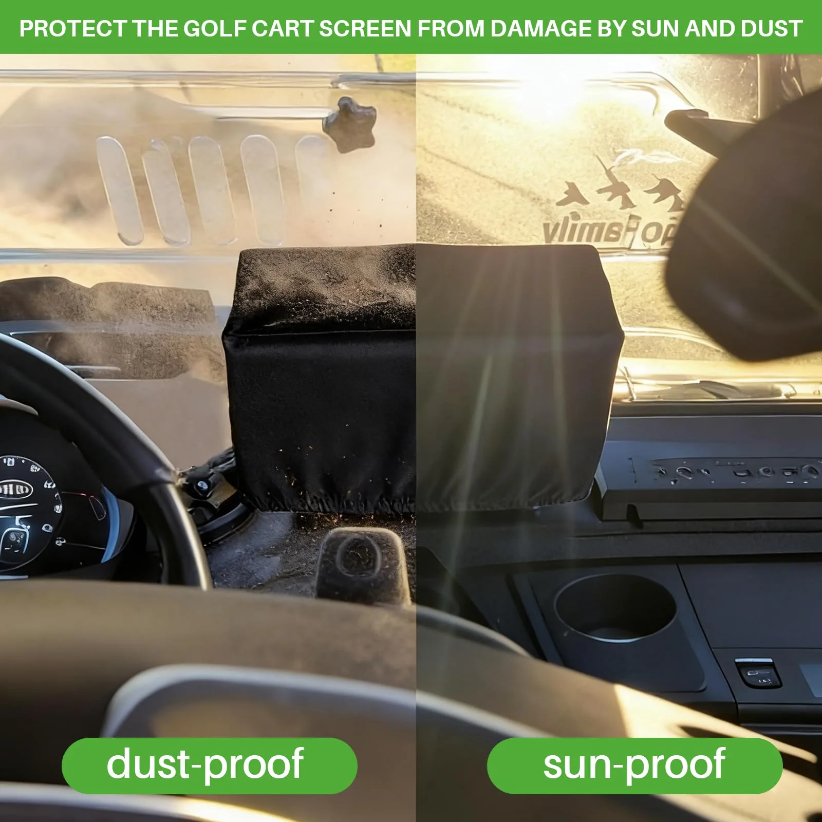 XINSTCO B50220 Golf Cart Touchscreen Cover image 4