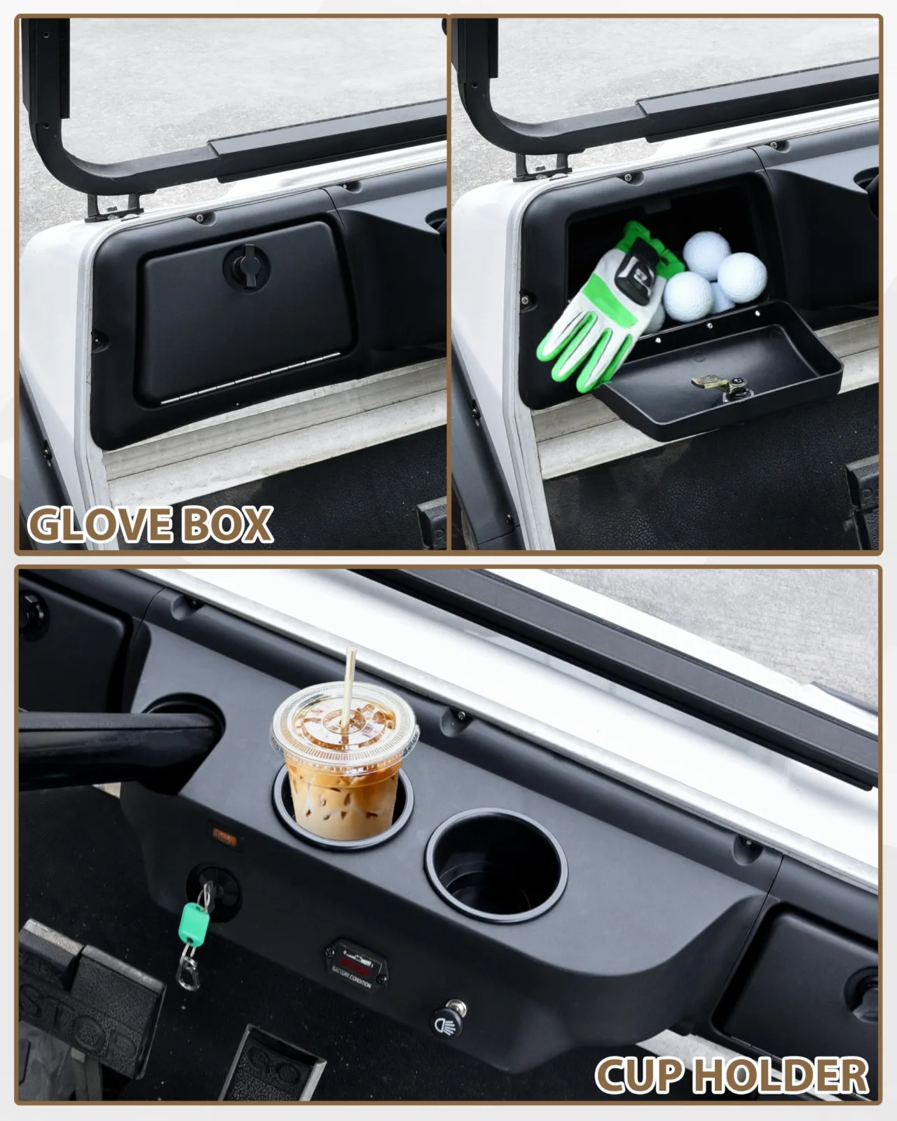 SAUTVS Dash Board Cover for Club Car DS 1982+ image 3