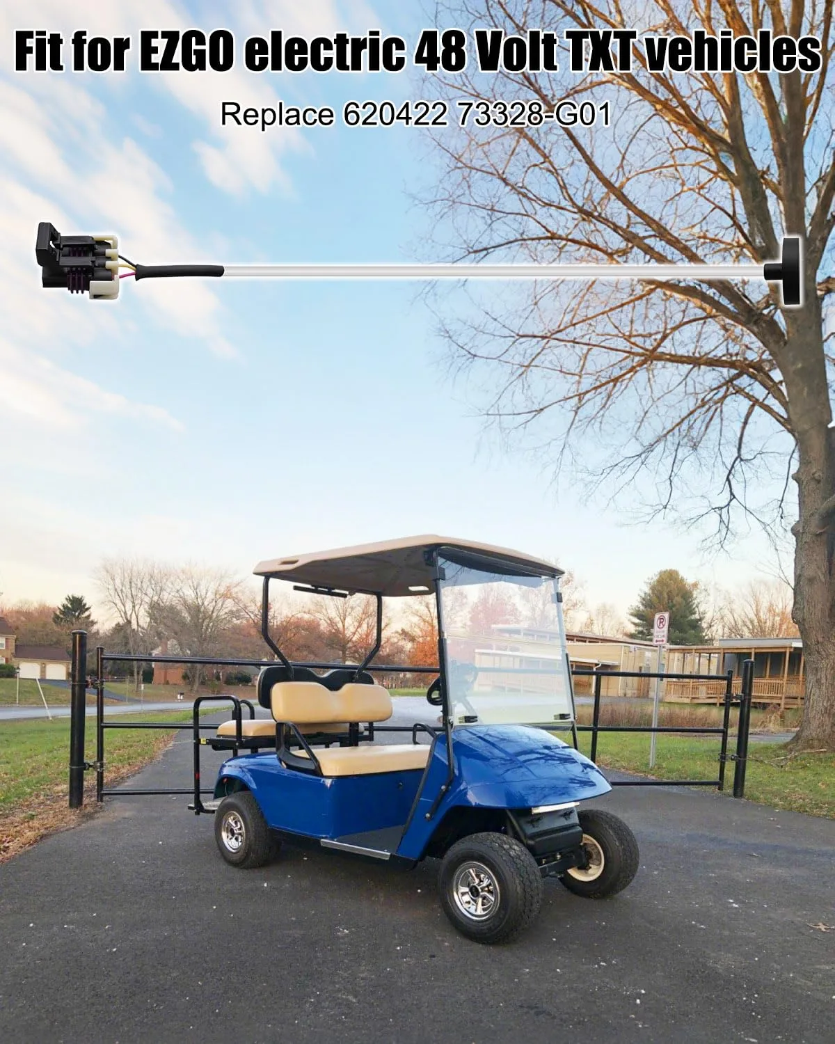 OCHIKI Speed Sensor Harness for E-Z-GO TXT 48V Golf Carts image 3