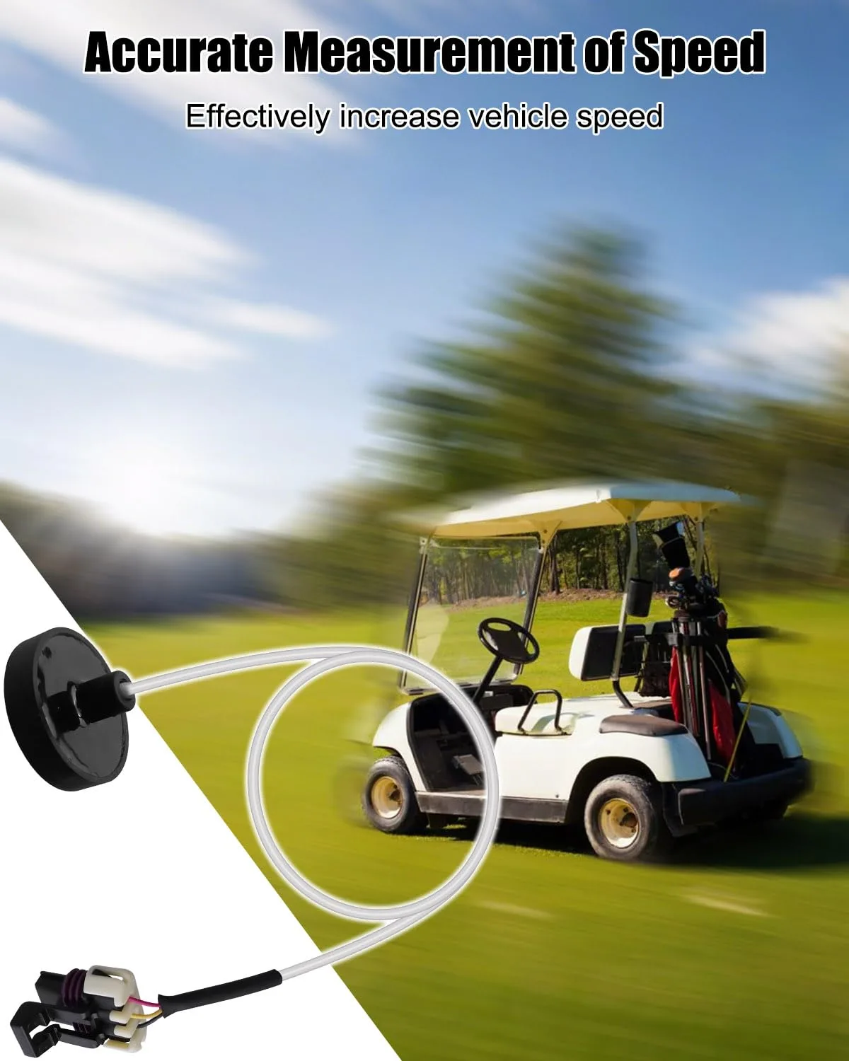 OCHIKI Speed Sensor Harness for E-Z-GO TXT 48V Golf Carts image 4