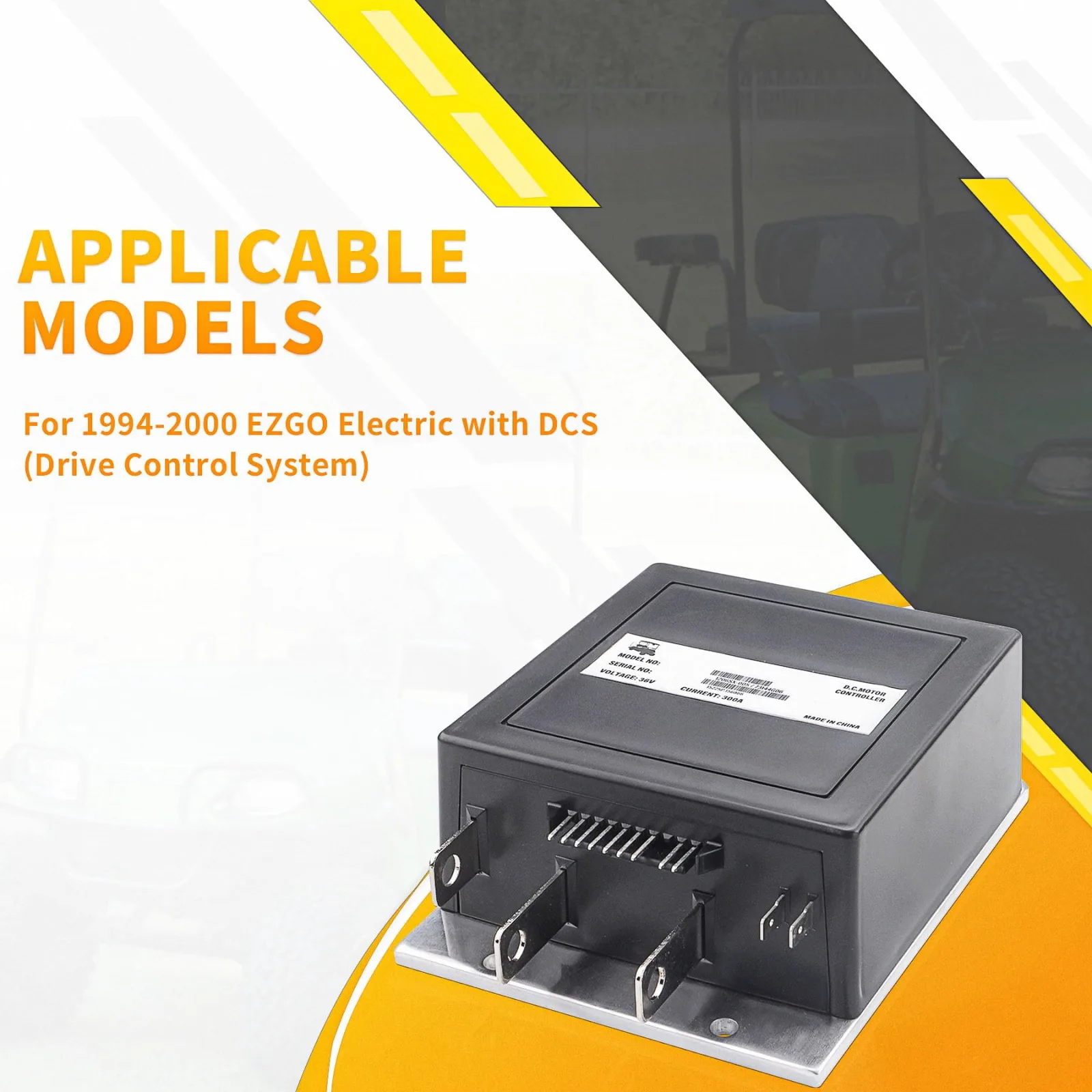 SUNKWAI 1206SX 005 36V Controller for E-Z-GO DCS image 2
