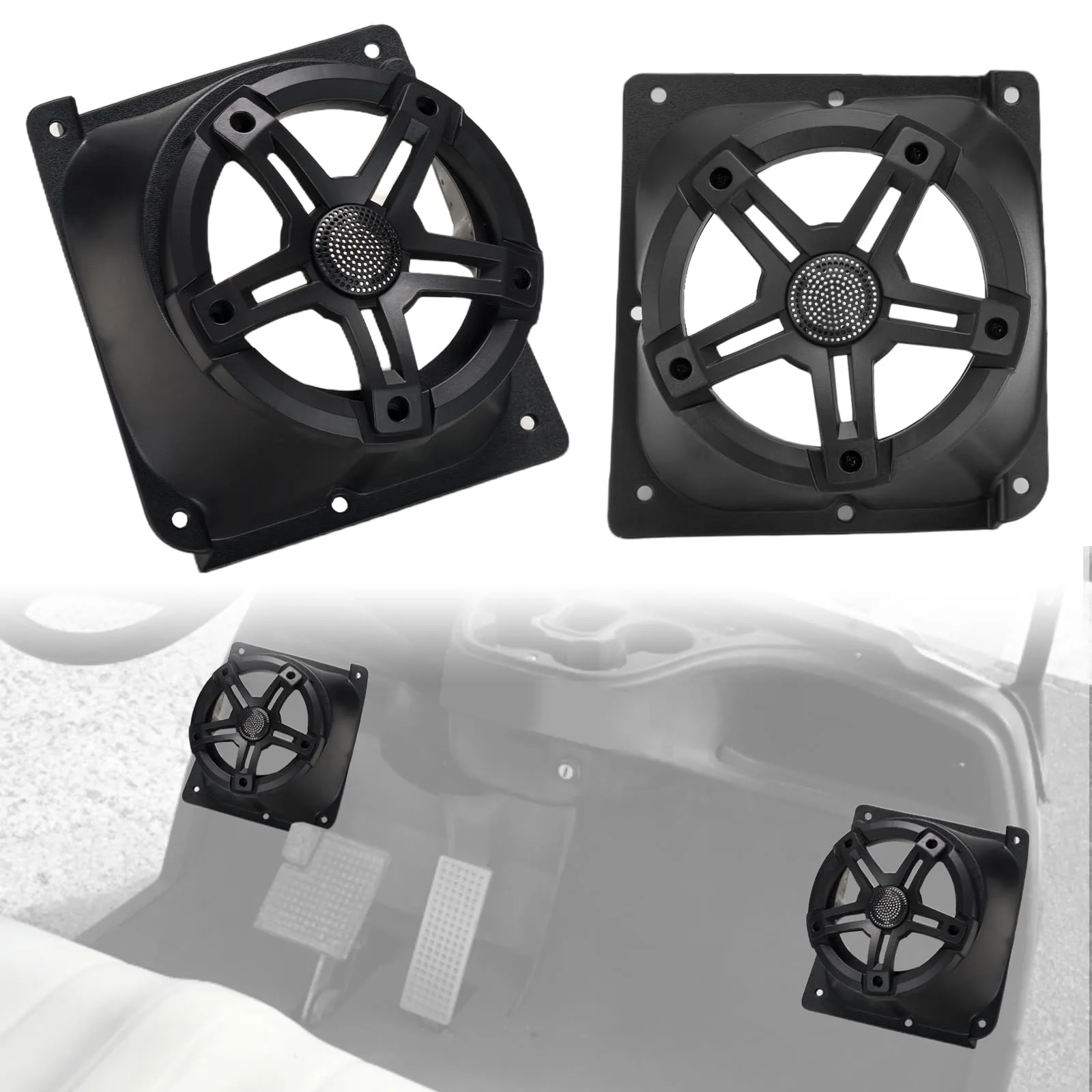 Dacalo Under-Dash Speaker Pods for Yamaha G14-G22