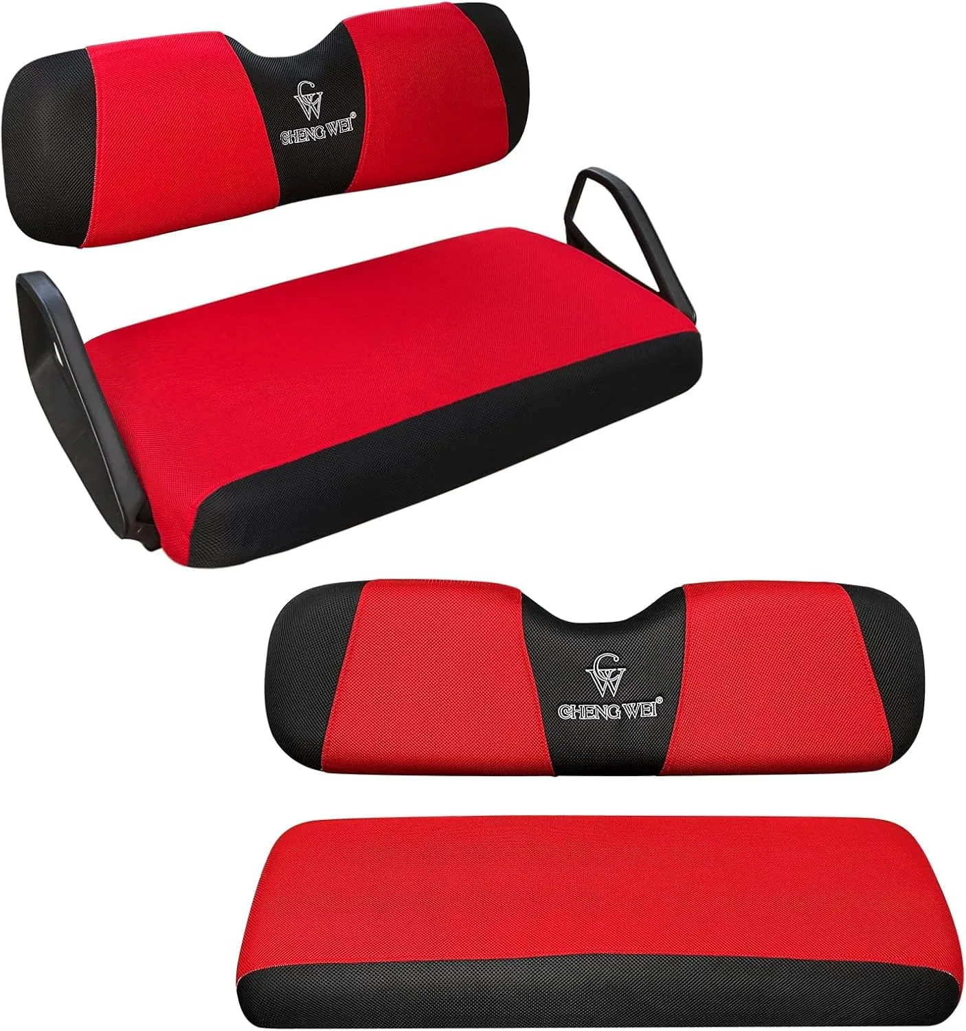 CHENGWEI Golf Cart Seat Covers for E-Z-GO and Club Car DS