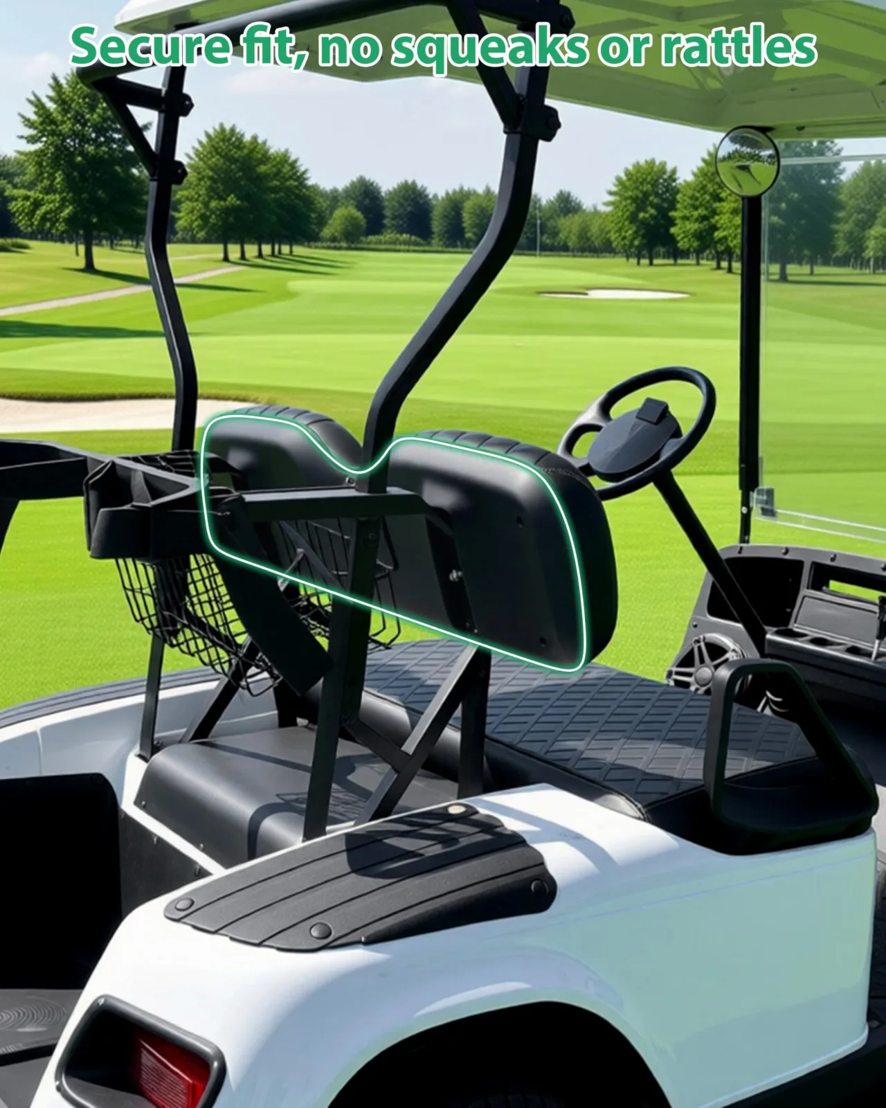 SAUTVS Seat Back Cap for EZGO TXT 1994-2013 image 4