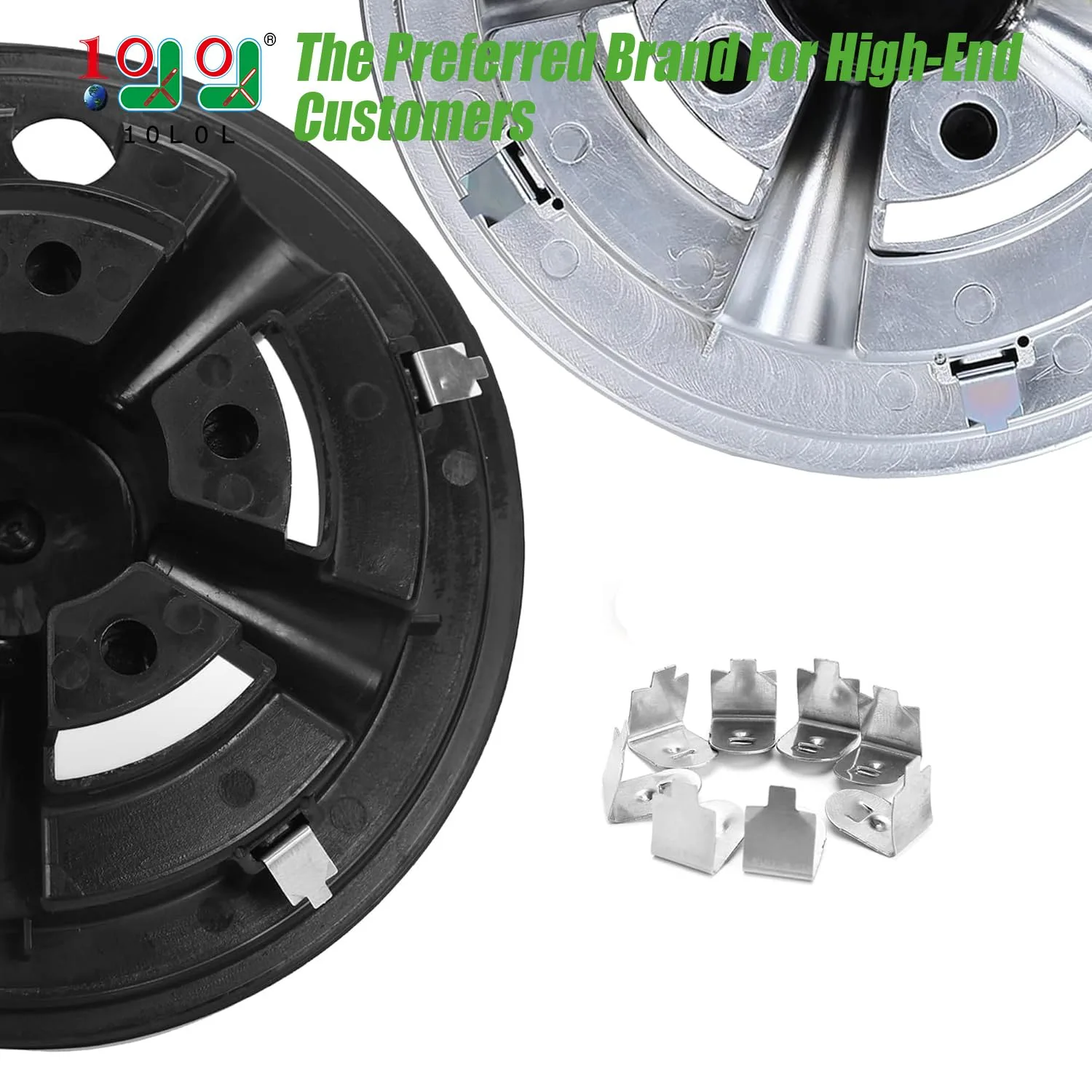10L0L Golf Cart Wheel Cover Retaining Clips, 16-Piece Set image 2