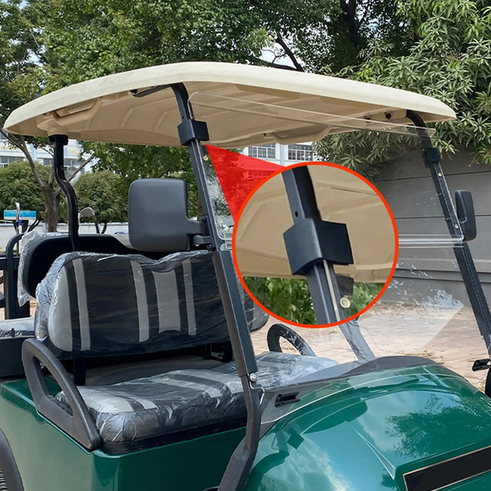 QUMIIRITY Club Car TXT Windshield Retaining Clips image 4