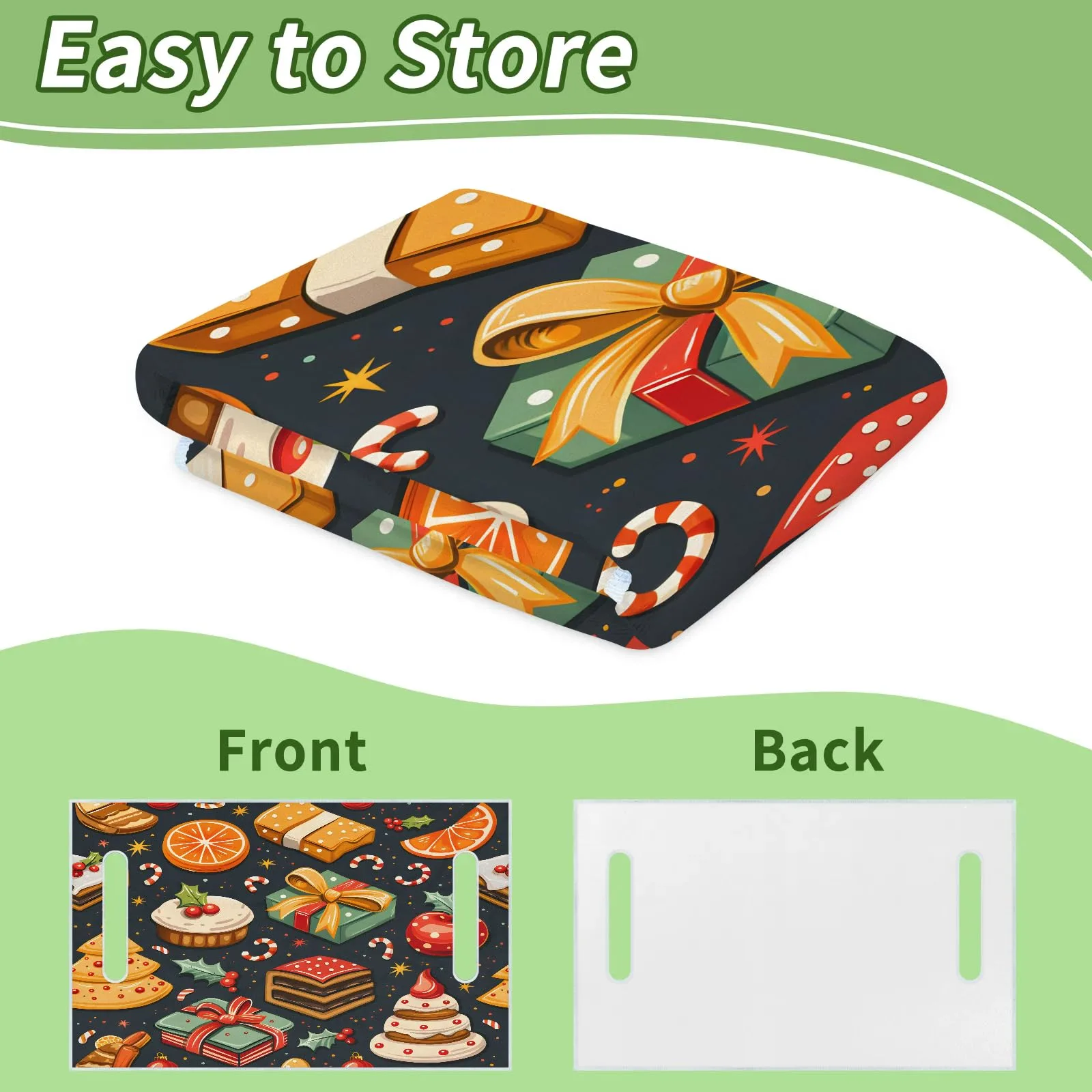 Tiveruda Golf Cart Seat Cover for Double Seats image 4