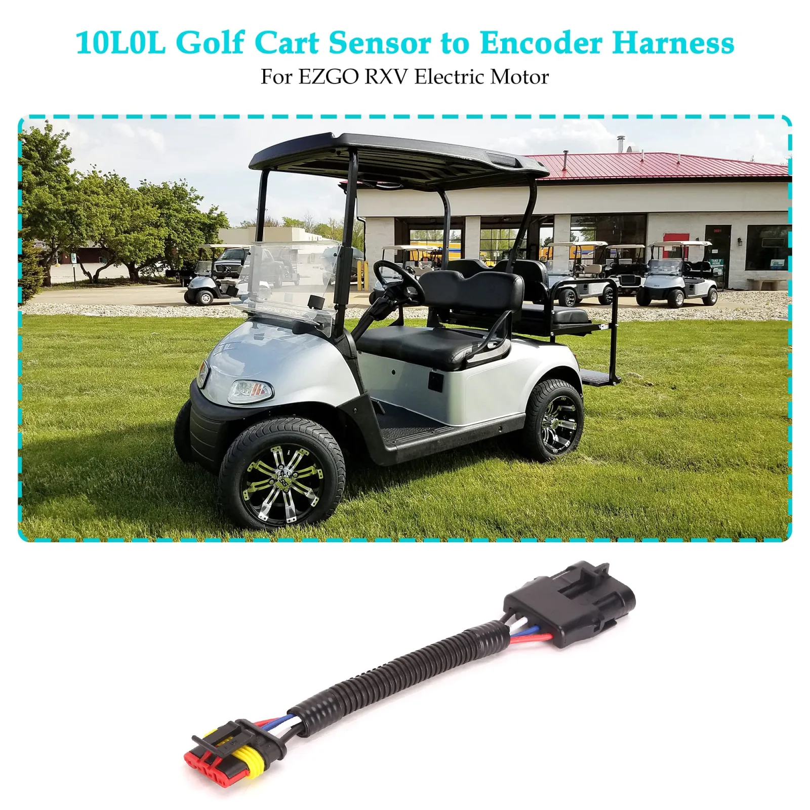10L0L Sensor-to-Encoder Harness for E-Z-GO RXV, 612259 image 2