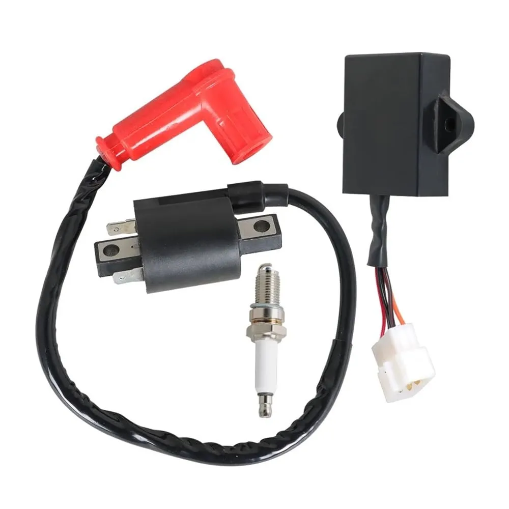 FLhdM CDI Ignition Coil and Spark Plug Kit for G9 Gas Cart image 3