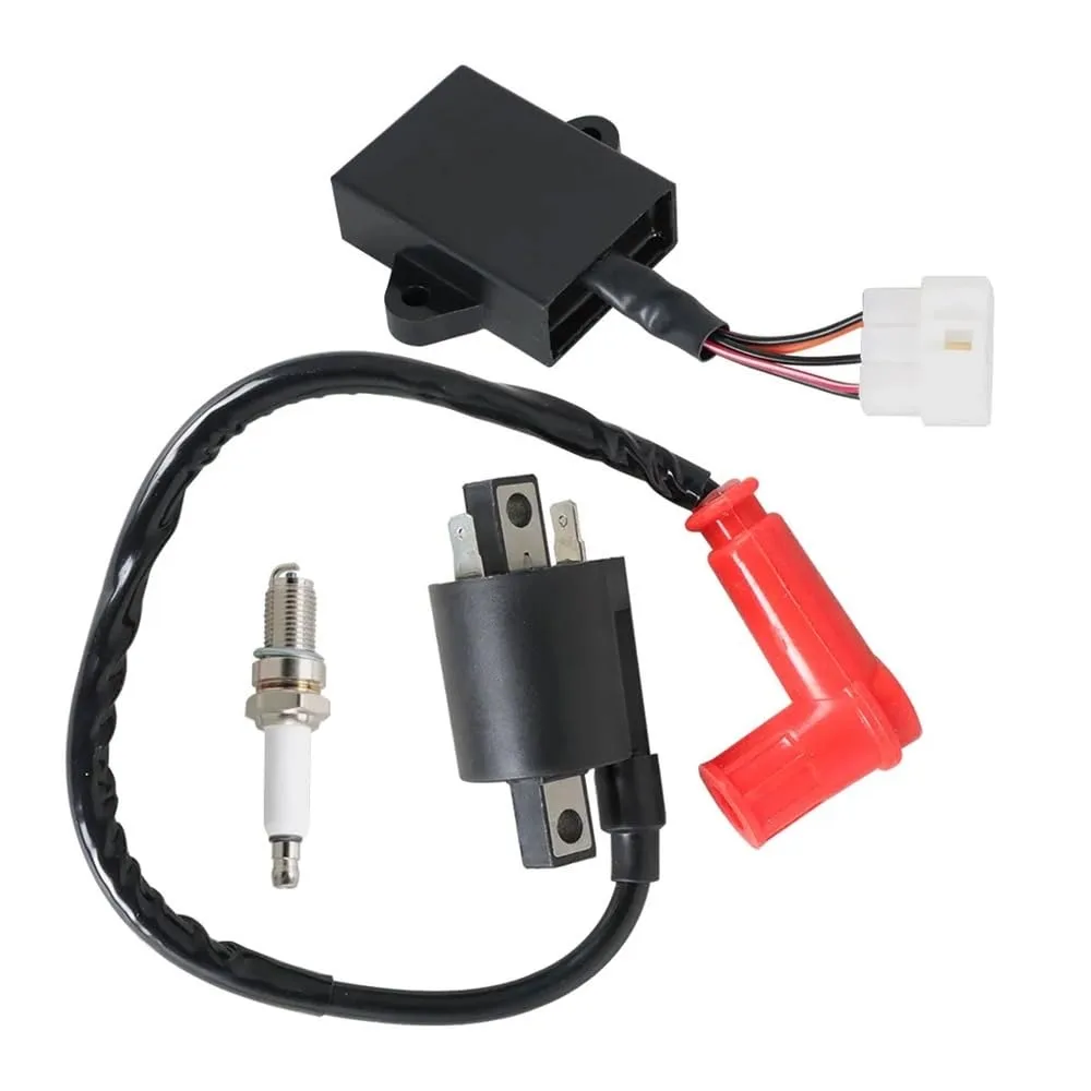 FLhdM CDI Ignition Coil and Spark Plug Kit for G9 Gas Cart image 4