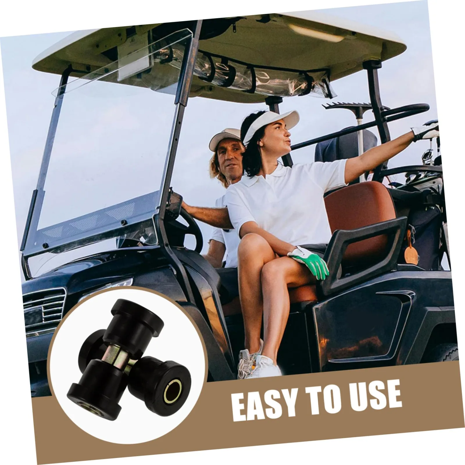 Totority Golf Cart Leaf Spring Bushing Kit 30ZDCY2093GG image 4