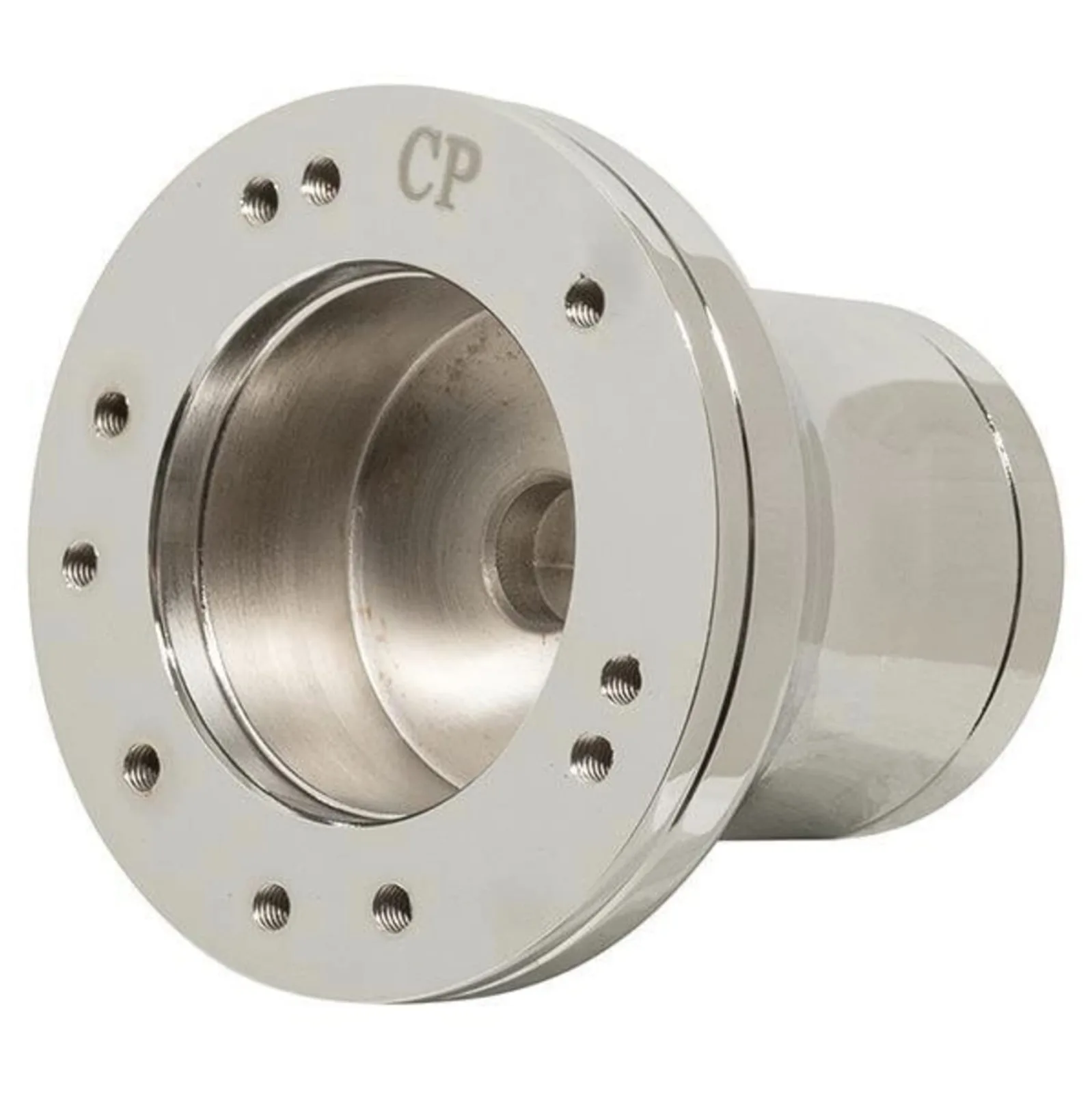 REVENGE Chrome Steering Wheel Adapter for Club Car Precedent