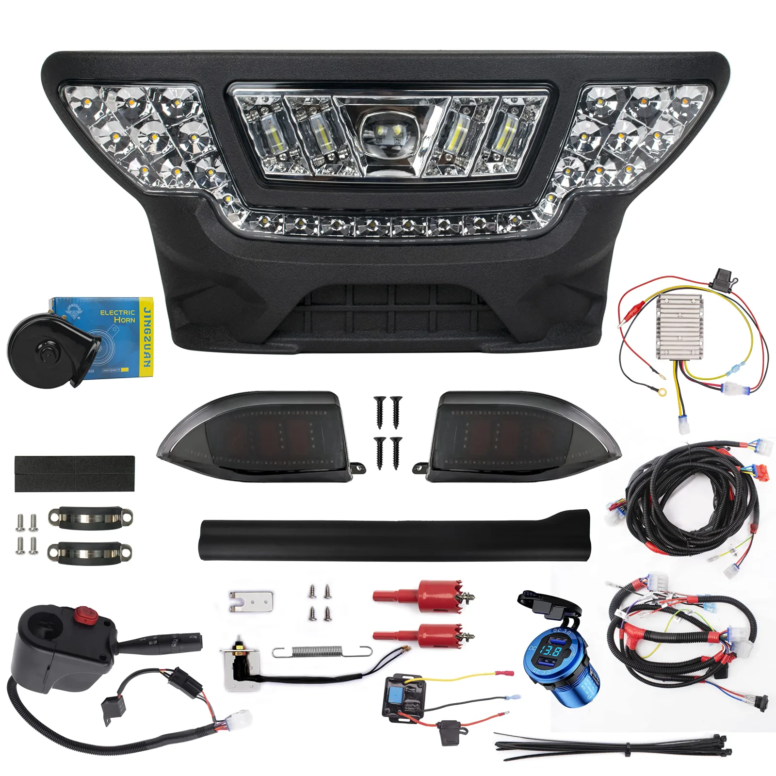 NOKINS WGN10029 LED Light Kit for Club Car Precedent and Tempo