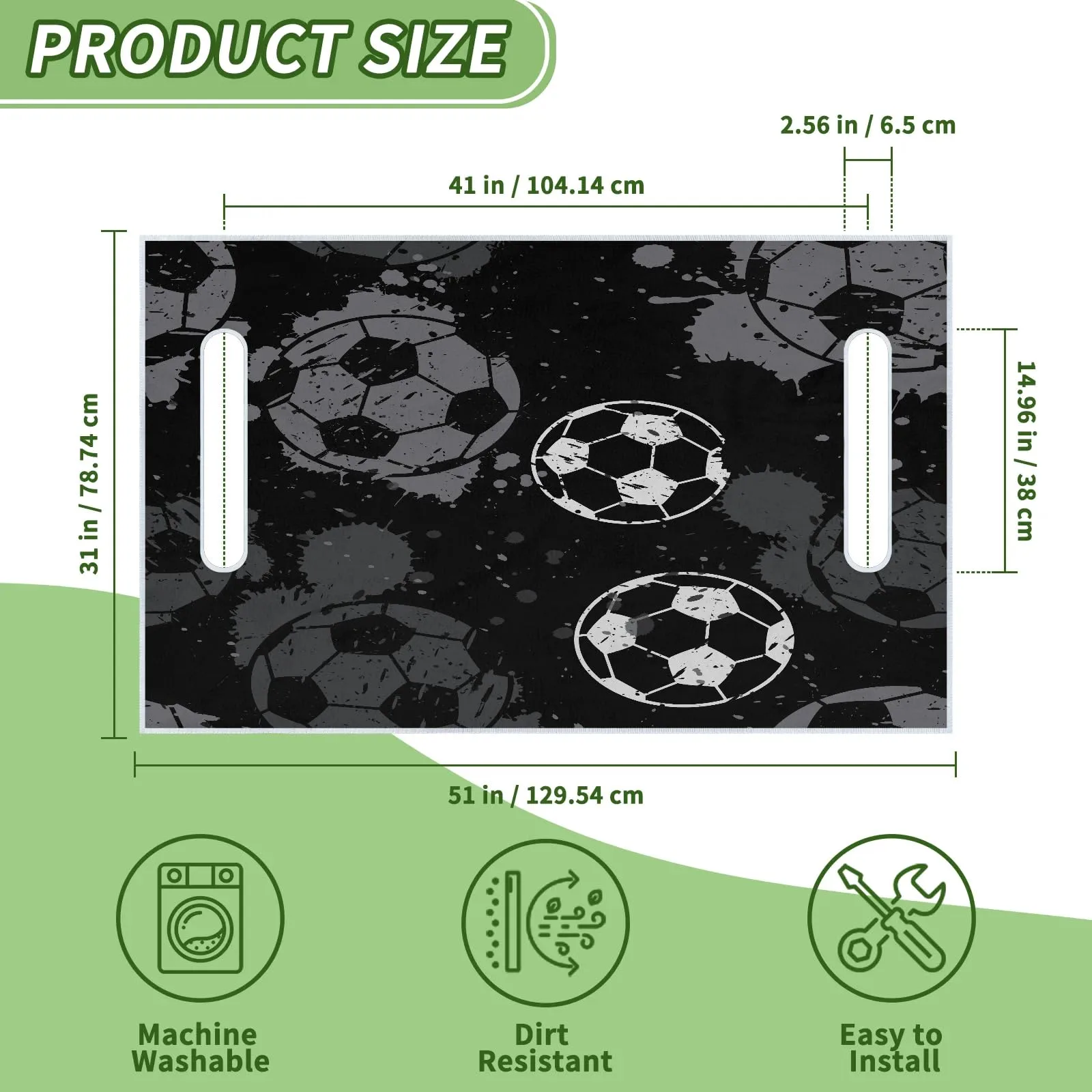 Tiveruda Golf Cart Seat Cover for Double Seats image 2