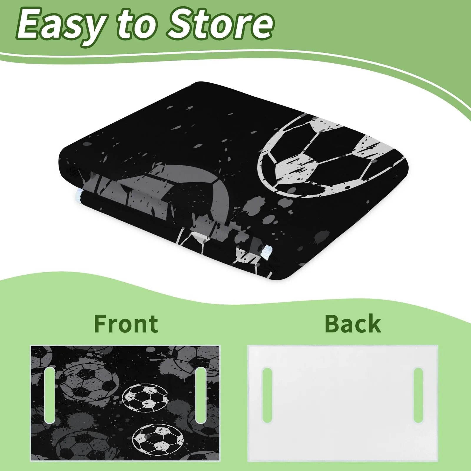 Tiveruda Golf Cart Seat Cover for Double Seats image 4