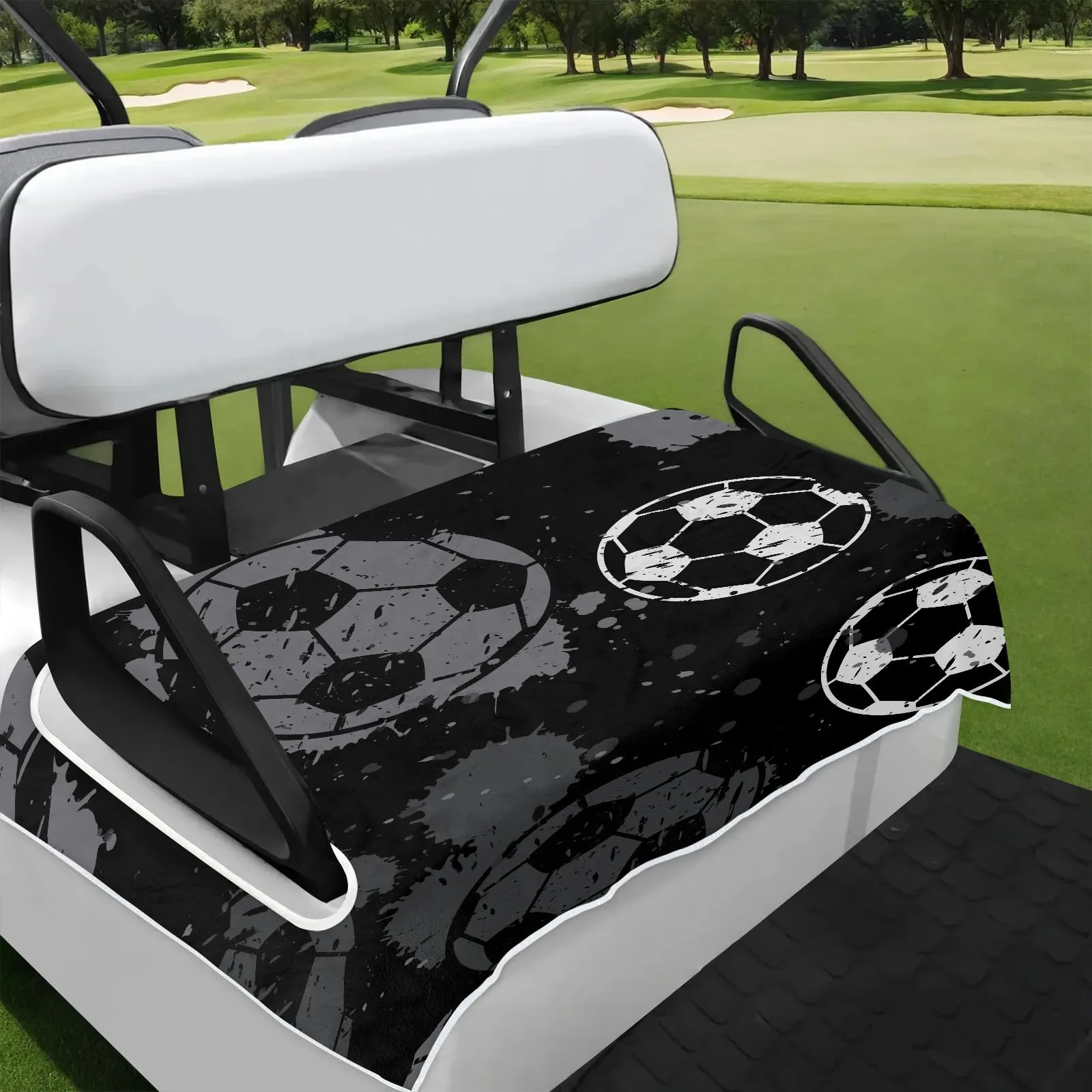Tiveruda Golf Cart Seat Cover for Double Seats