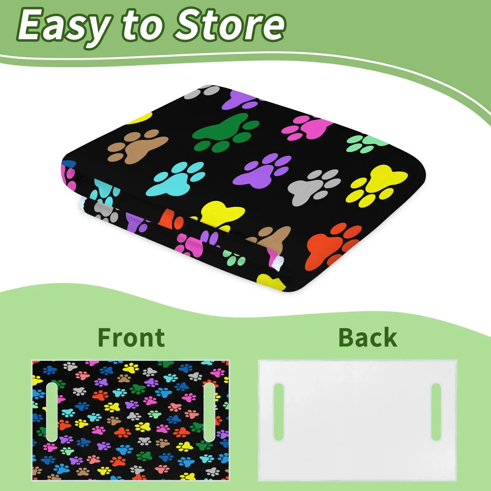 Tiveruda Golf Cart Seat Cover for Double Seats, 51 x 31 in image 4