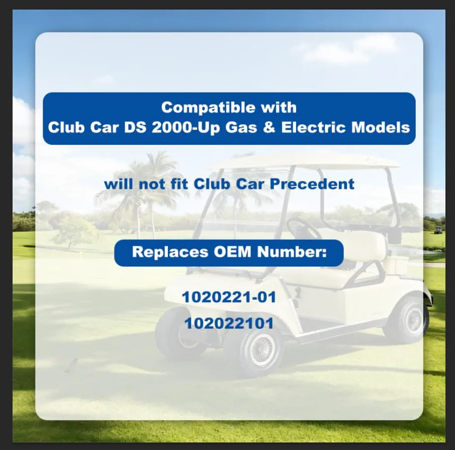 RARAYC Brake Cable Kit for Club Car DS Golf Carts image 2