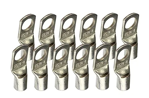 3G K2116 4-Gauge Golf Cart Battery Cable Ends, 12 Pack