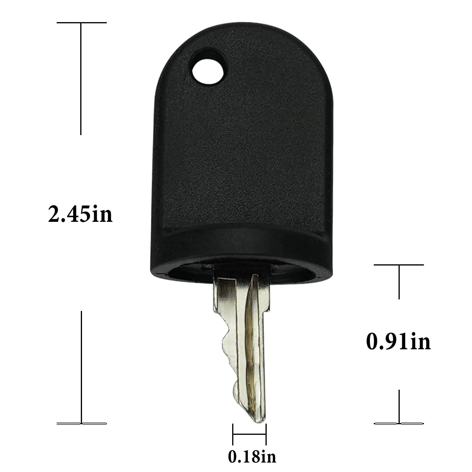 gradora Ignition Key 606993 – Replacement for E-Z-GO RXV (2008+), Dustproof 2-Pack image 3