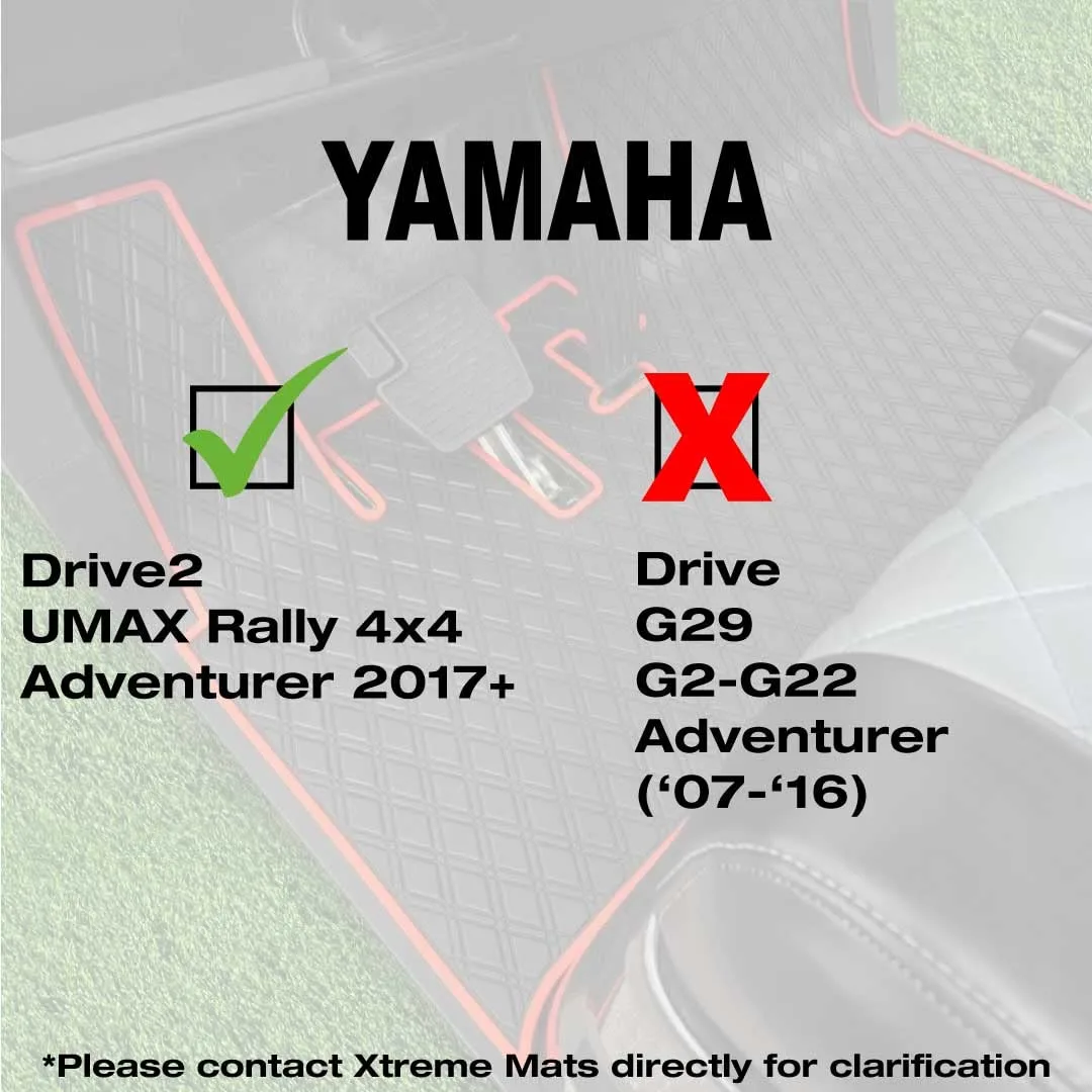 Xtreme GCM07 Yamaha Drive2 Golf Cart Floor Mat image 2