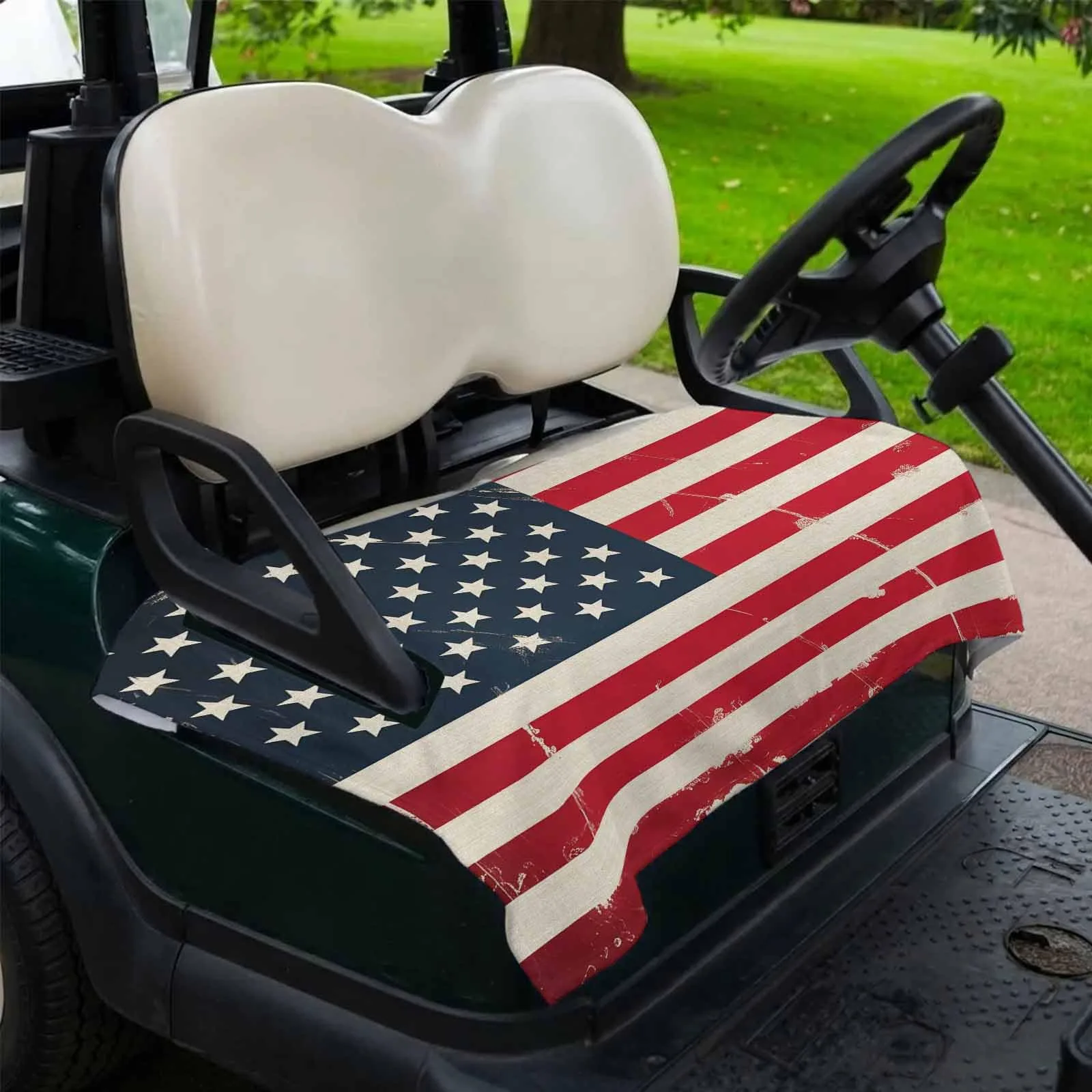 DecorLovee Golf Cart Seat Cover, 51 x 31 in image 2