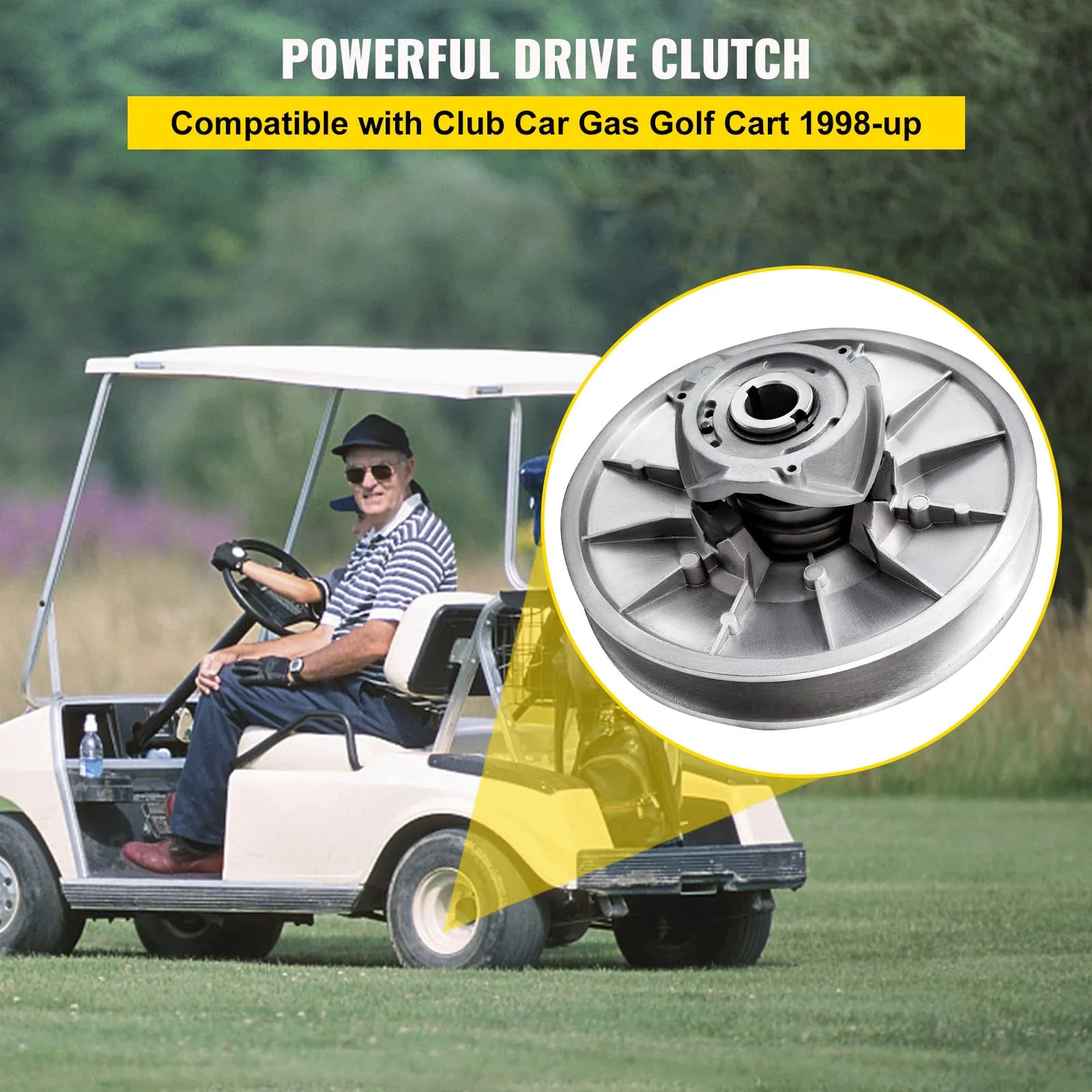 VEVOR High-Torque Drive Clutch for Club Car DS & Precedent image 2
