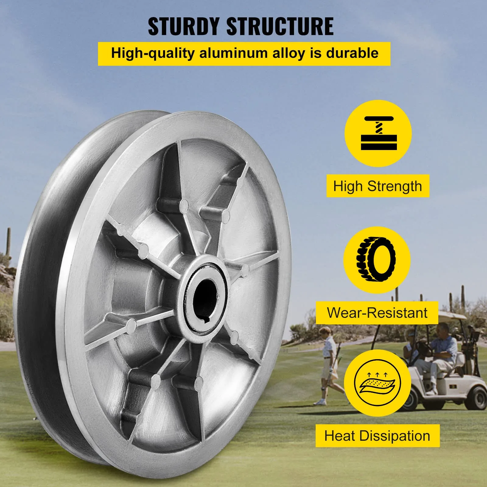 VEVOR High-Torque Drive Clutch for Club Car DS & Precedent image 4