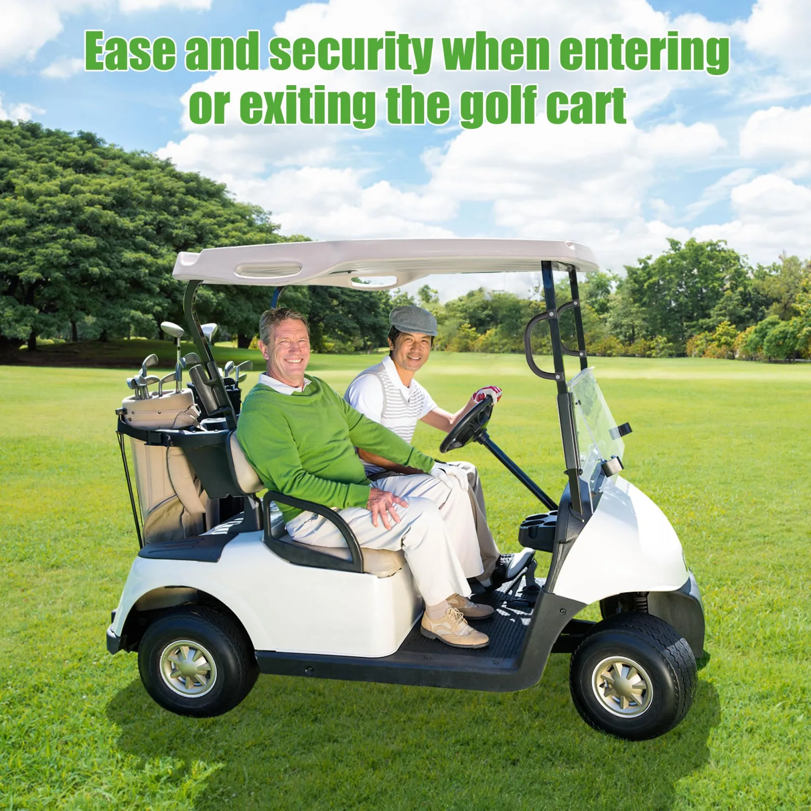 10L0L Golf Cart Grab Handles for E-Z-GO, Yamaha and Club Car image 3