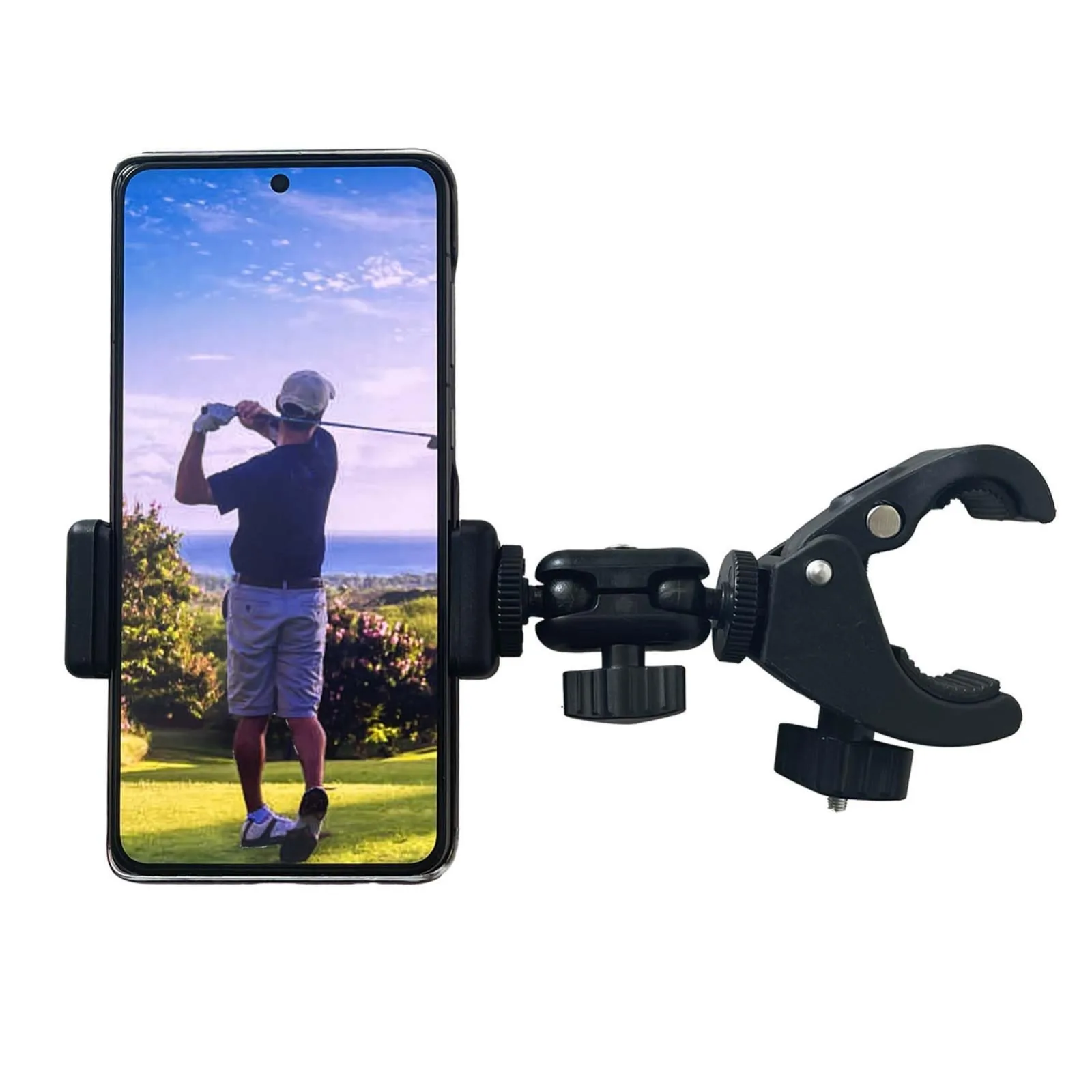 Generic Golf Cart Phone Holder with Clamp Z2-06N