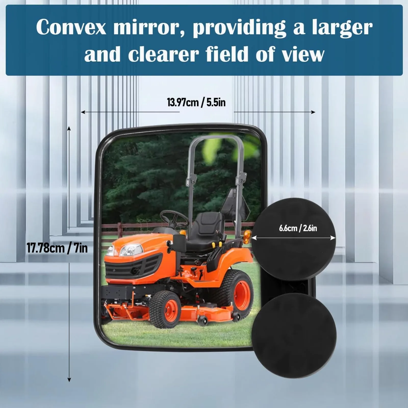Yosoo Health Gear Universal Magnetic Side Mirrors — MPN Yosoo Health Gear3y2czpnwbs image 2