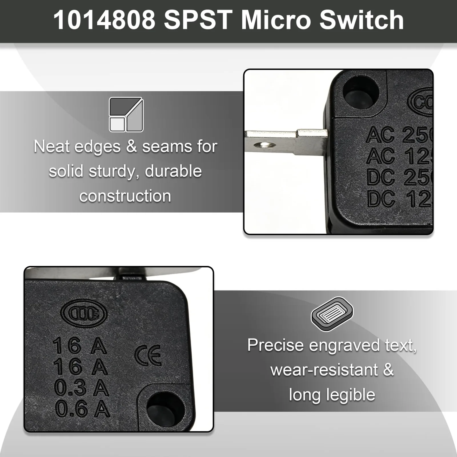 AXQKFZ Club Car Micro Switch Kit 1014807-6PCS1J+6PCS2J image 4