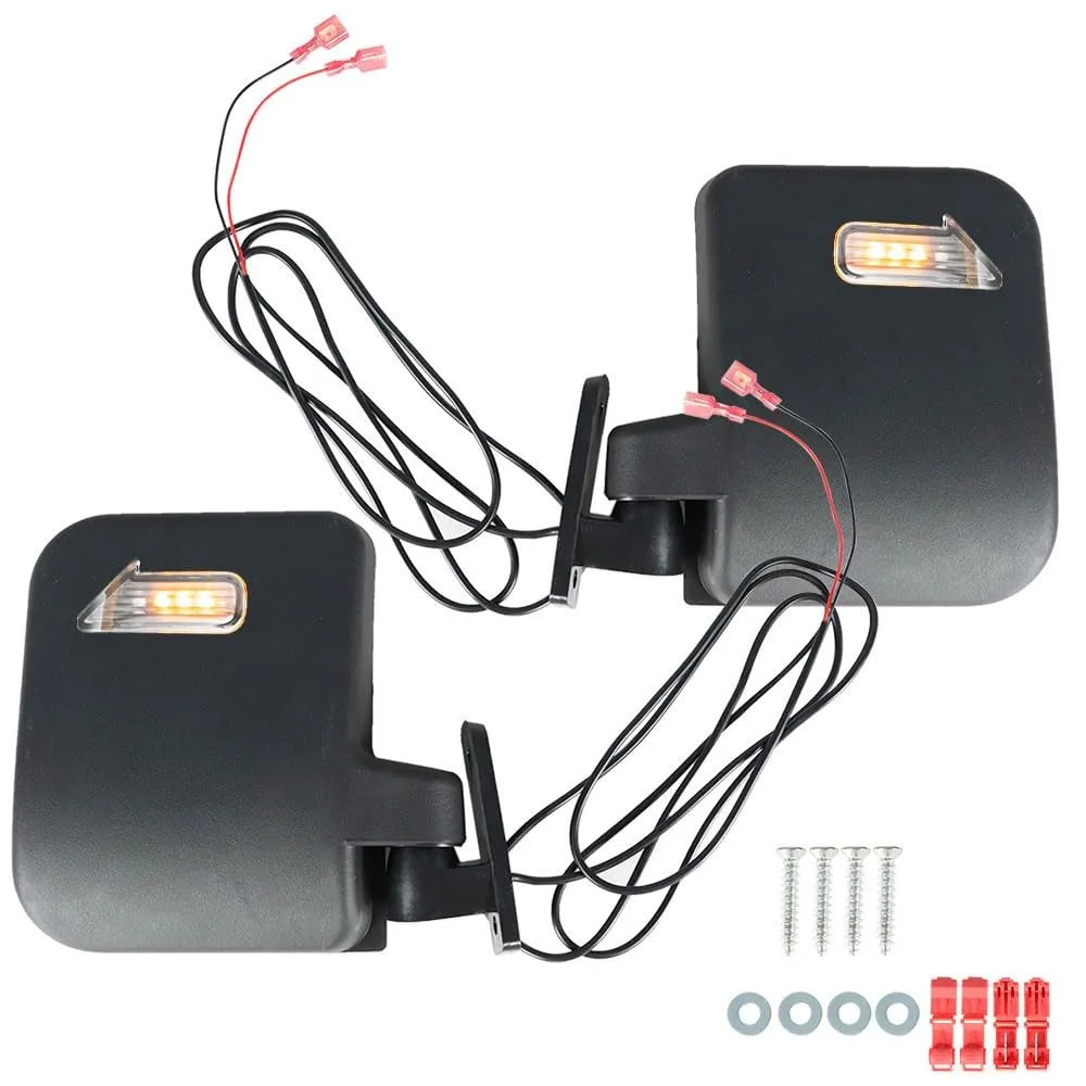 E-Z-G-O Golf Cart LED Turn Signal Side Mirrors VXBTDBD2086 image 3