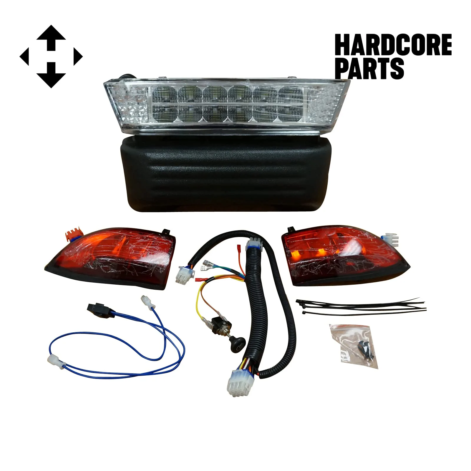 Hardcore Parts LED Light Kit for Club Car Precedent 2004-2008 image 2