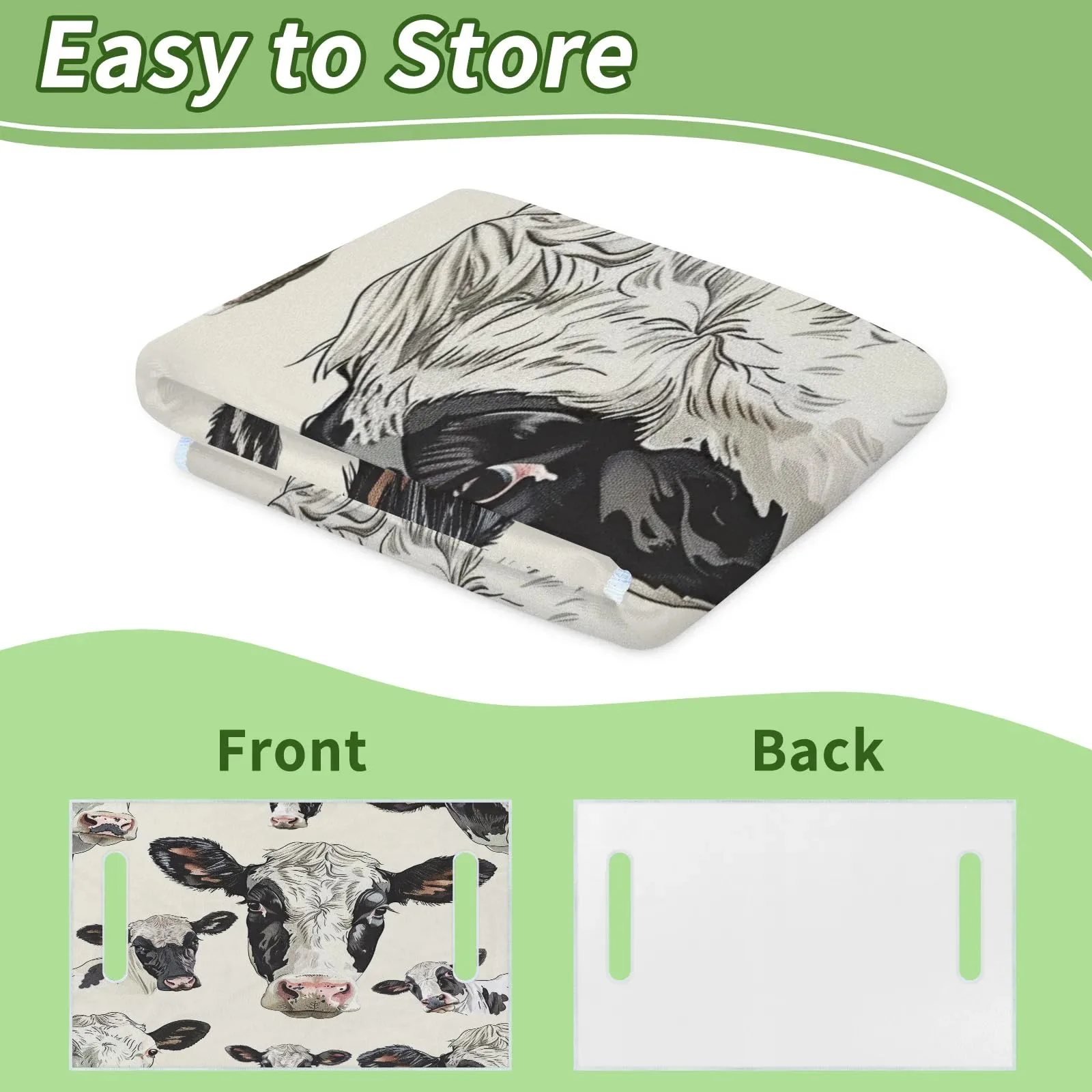 Tiveruda Golf Cart Seat Cover for Double Seats image 4