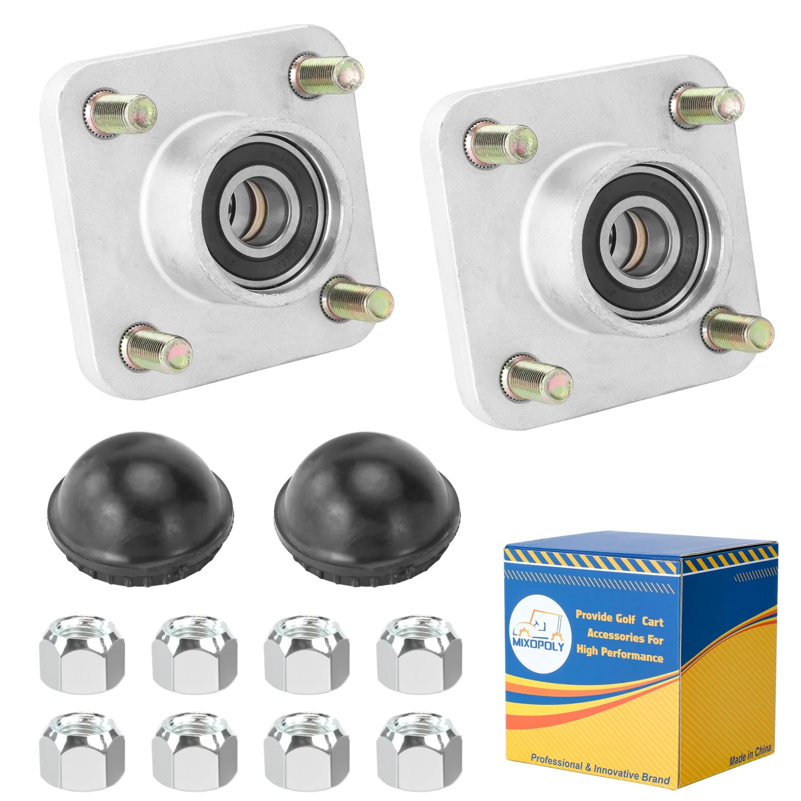 Mixopoly Front Wheel Hubs for Yamaha G2-G29 Golf Carts