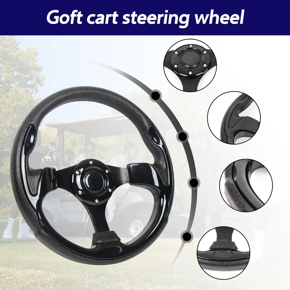 YEHICY 12.5-Inch Golf Cart Steering Wheel 8155 image 4
