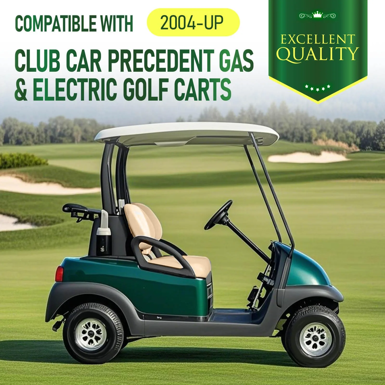 WUTIST GO-4959 Seat Bottom Cover for Club Car Precedent image 2