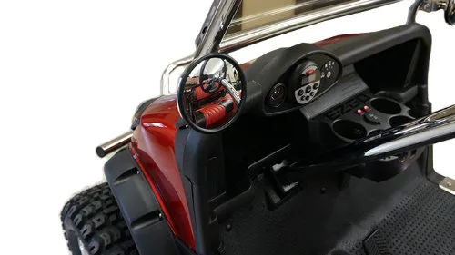 3G 5-Inch Chrome Convex Golf Cart Mirror Parts:M500C image 4