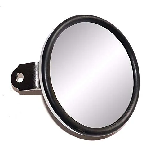 3G 5-Inch Chrome Convex Golf Cart Mirror Parts:M500C