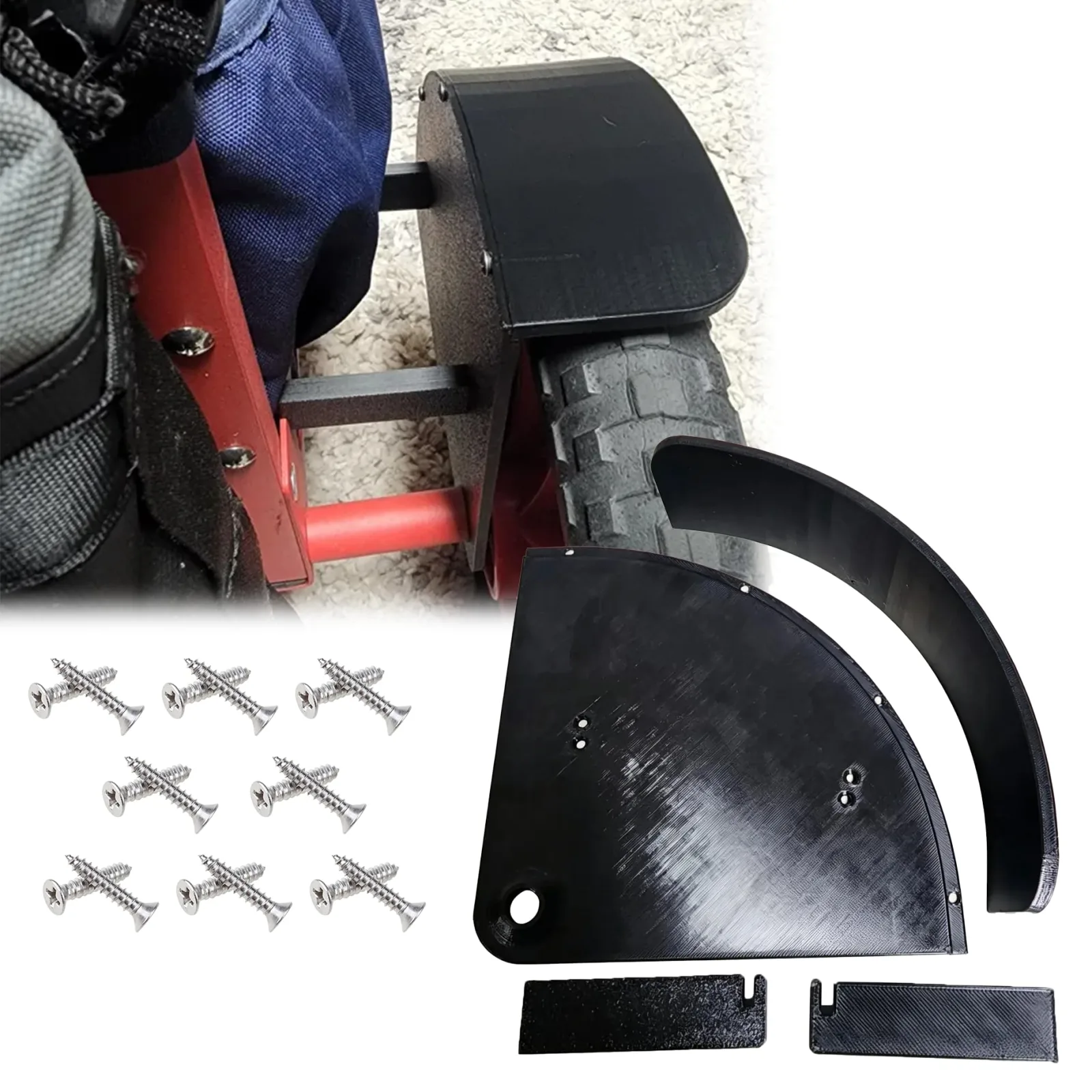 AJEIDYK Fenders for Zuca Compact Disc Golf Cart